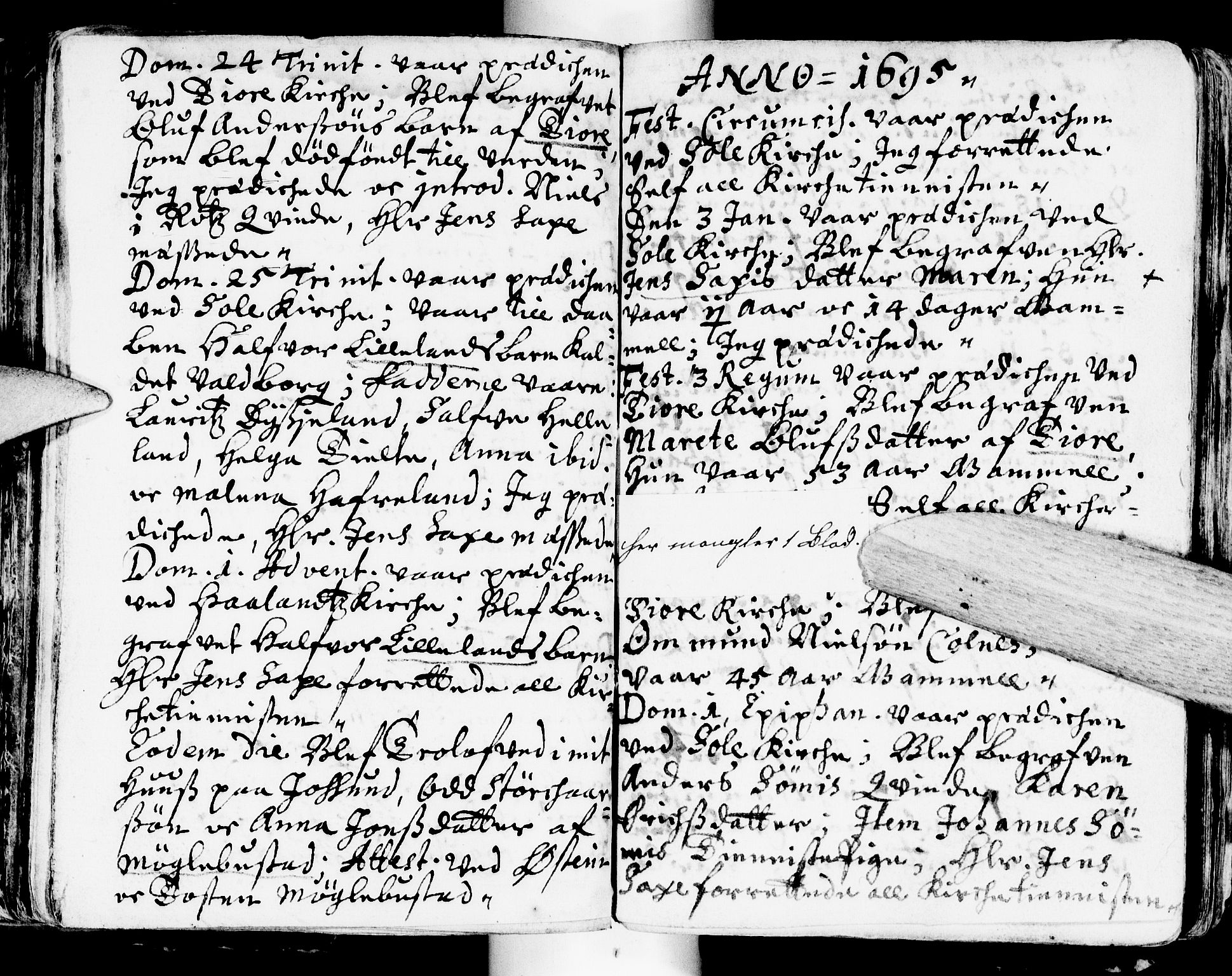 Håland sokneprestkontor, AV/SAST-A-101802/001/30BA/L0001: Ministerialbok nr. A 1, 1671-1722