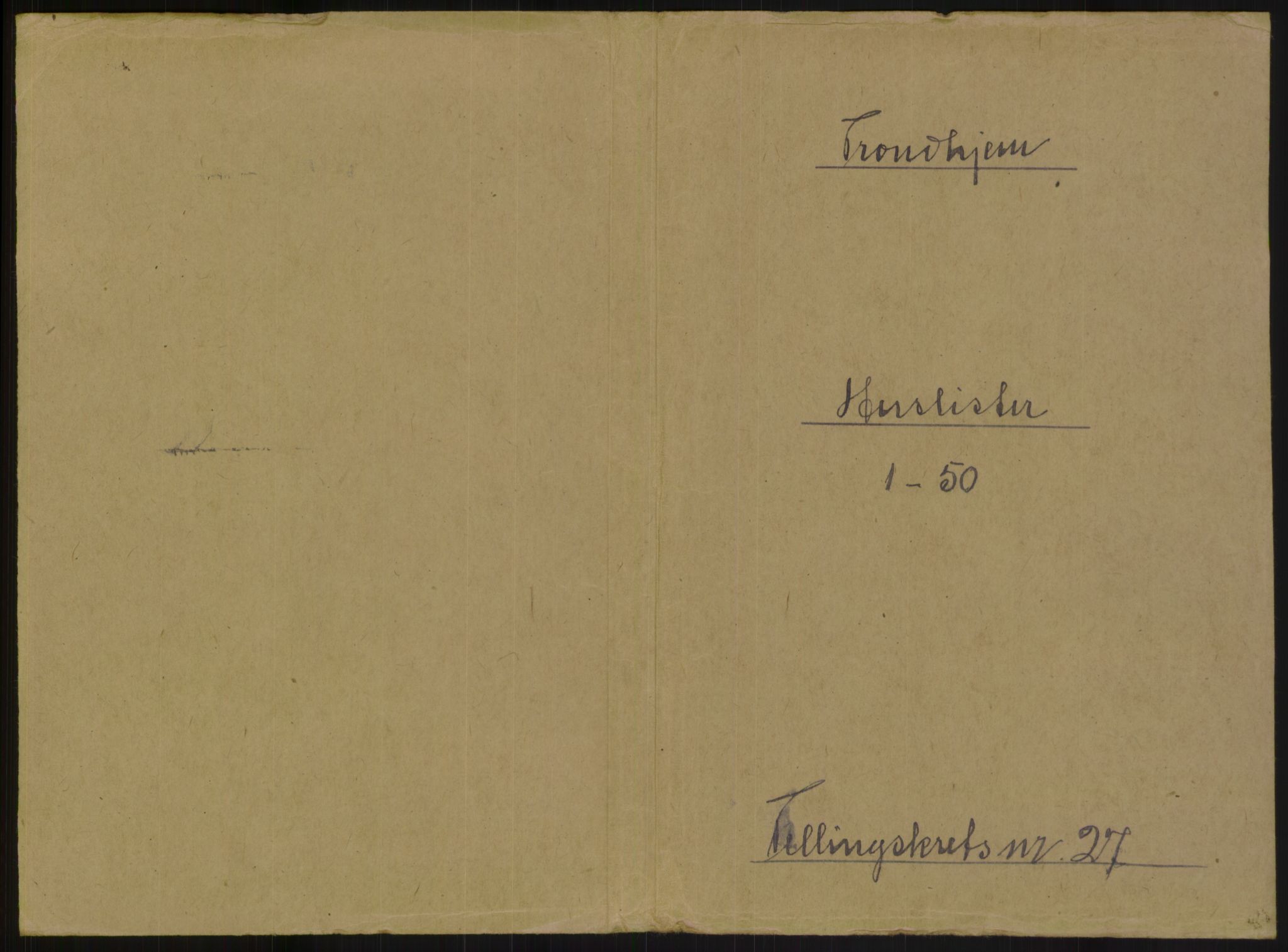 RA, Folketelling 1891 for 1601 Trondheim kjøpstad, 1891, s. 1882