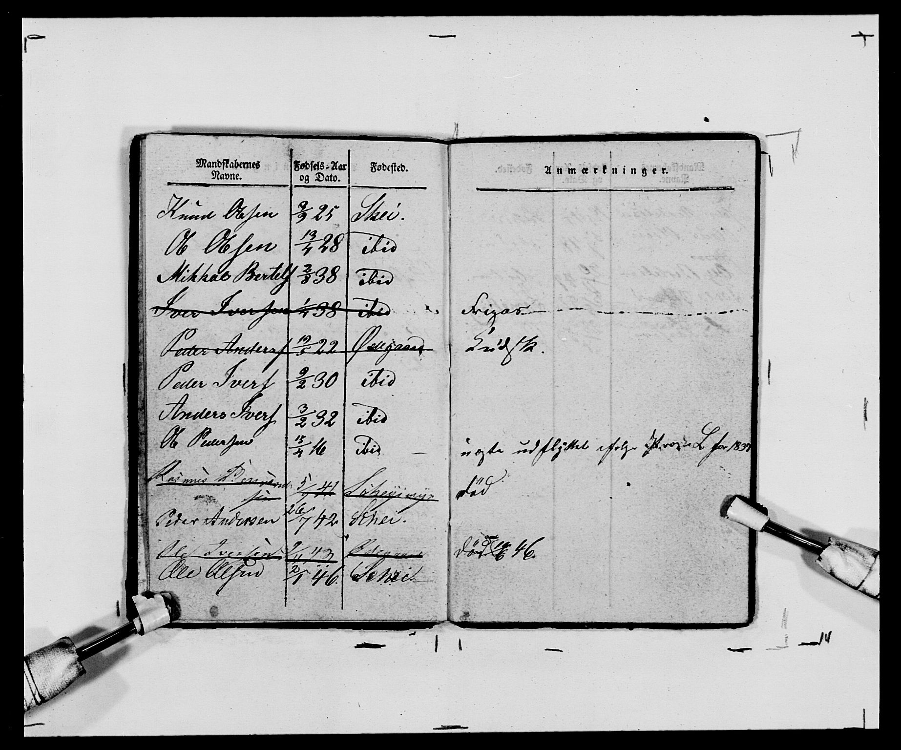 Generalitets- og kommissariatskollegiet, Det kongelige norske kommissariatskollegium, AV/RA-EA-5420/E/Eh/L0120: Tingvollske kompani, 1850-1870, s. 132