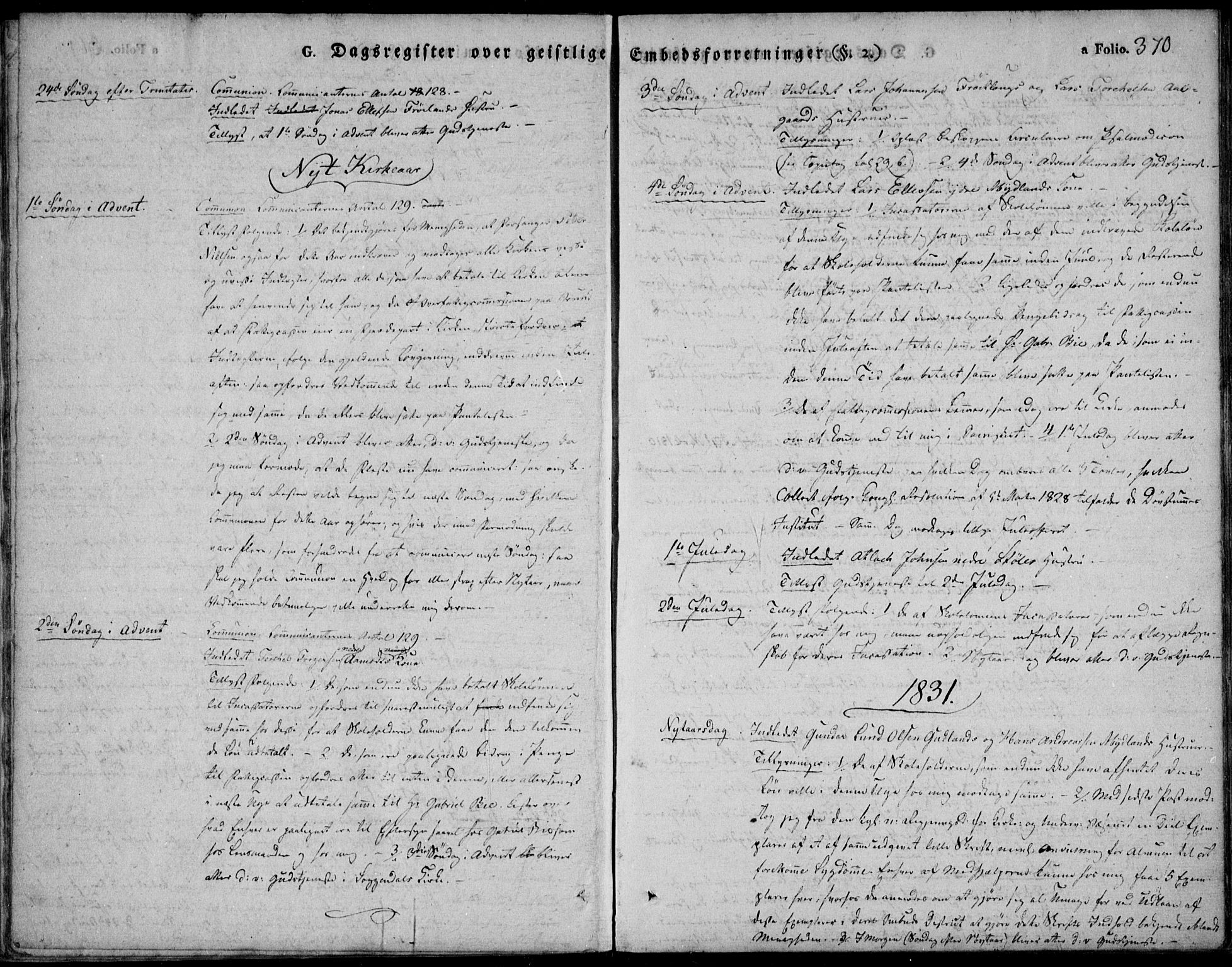 Sokndal sokneprestkontor, AV/SAST-A-101808: Ministerialbok nr. A 7.2, 1826-1842, s. 370