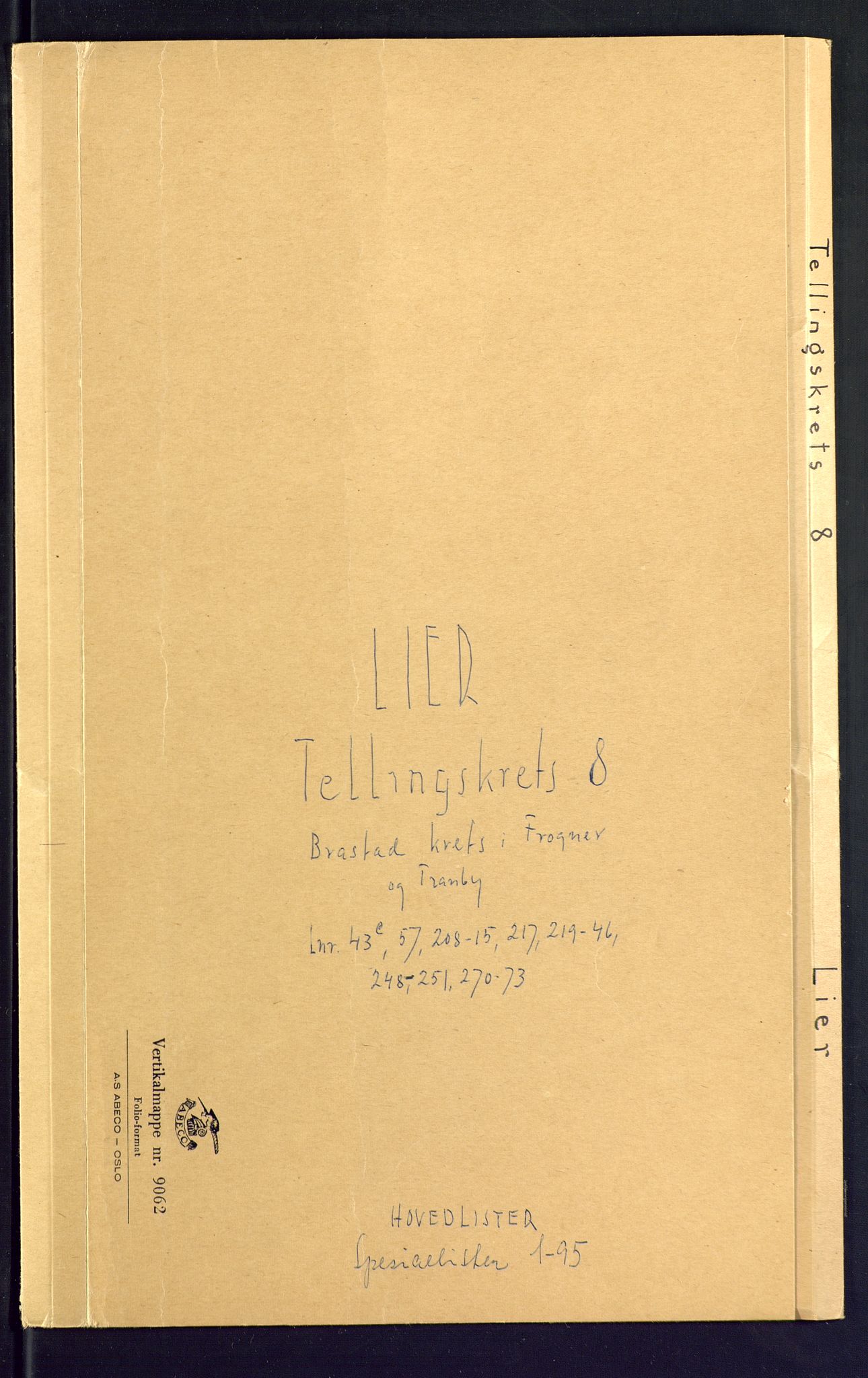 SAKO, Folketelling 1875 for 0626P Lier prestegjeld, 1875, s. 36