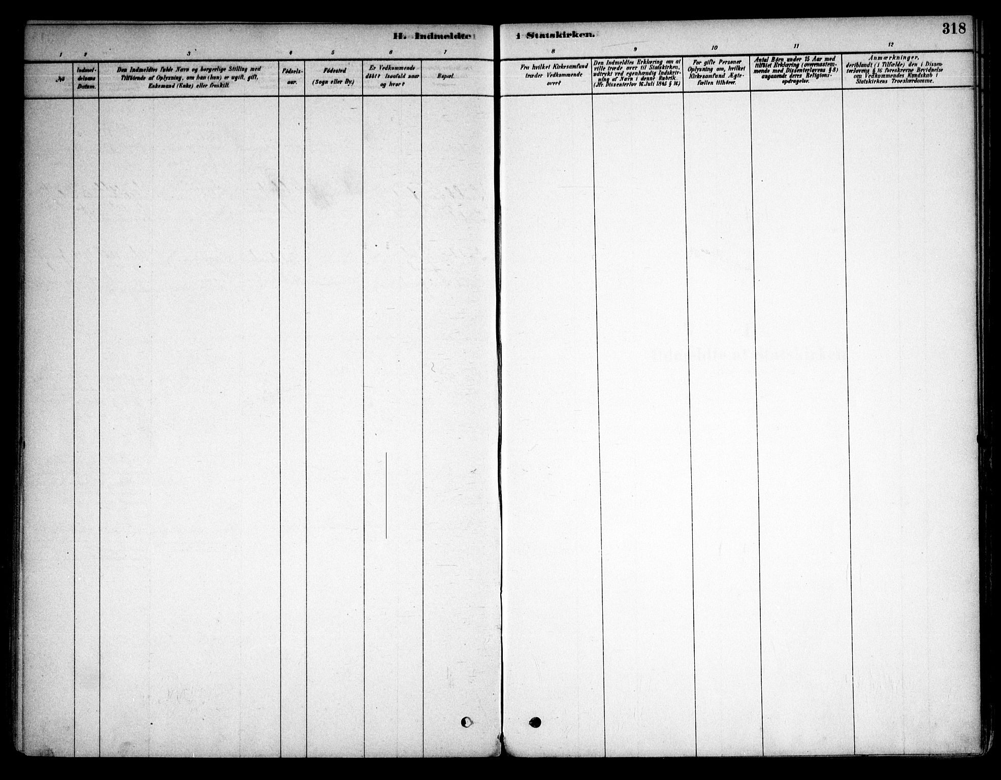 Aurskog prestekontor Kirkebøker, SAO/A-10304a/F/Fa/L0008: Ministerialbok nr. I 8, 1878-1937, s. 318