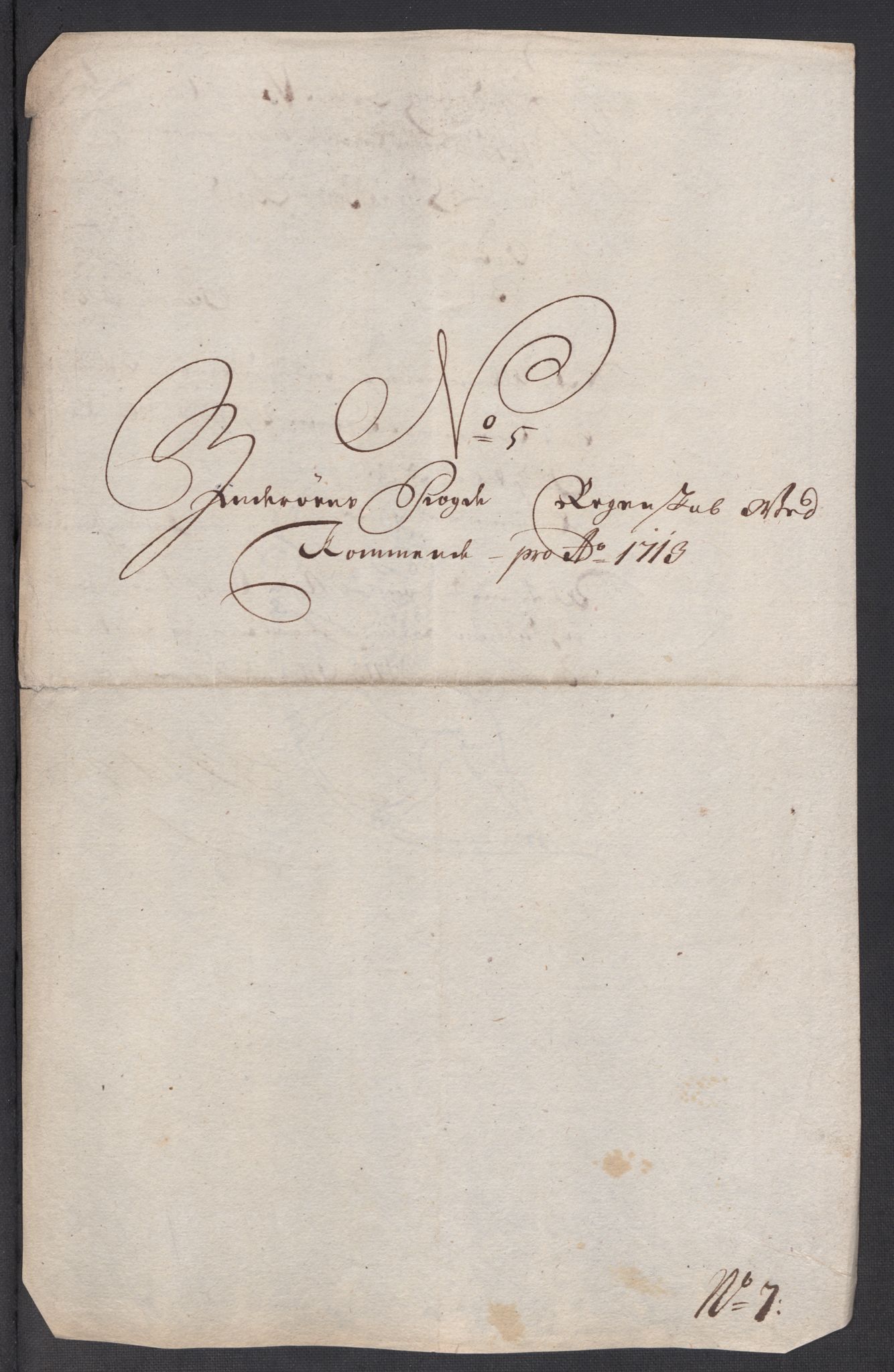 Rentekammeret inntil 1814, Reviderte regnskaper, Fogderegnskap, RA/EA-4092/R63/L4321: Fogderegnskap Inderøy, 1713, s. 147