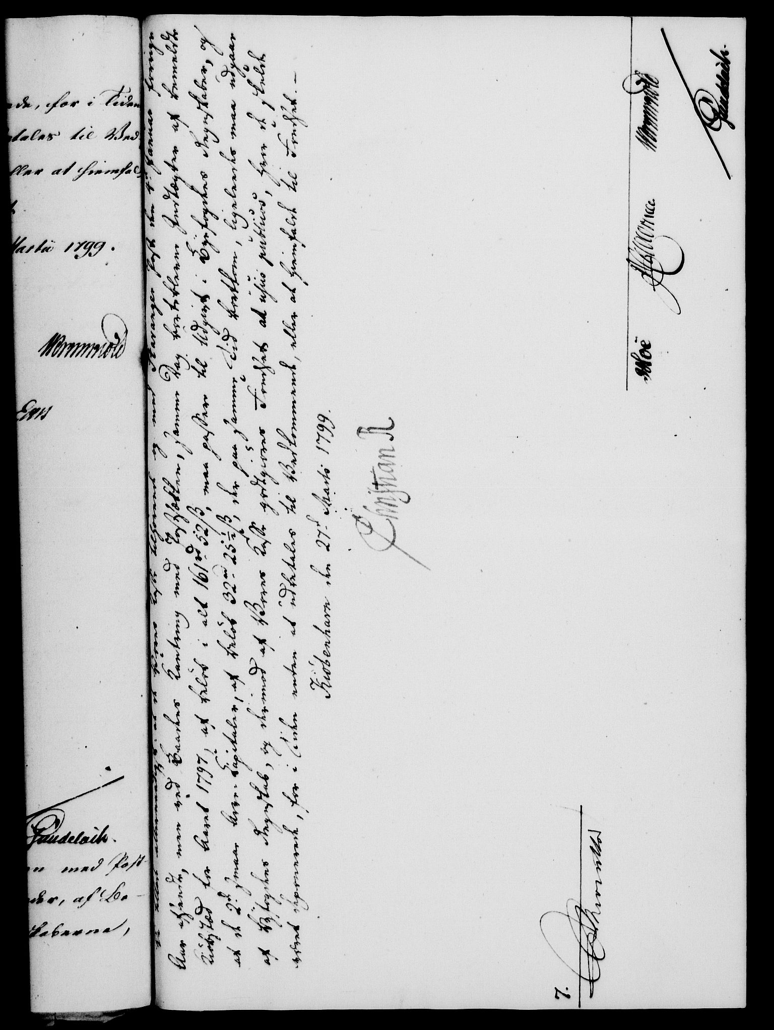 Rentekammeret, Kammerkanselliet, RA/EA-3111/G/Gf/Gfa/L0081: Norsk relasjons- og resolusjonsprotokoll (merket RK 52.81), 1799, s. 140