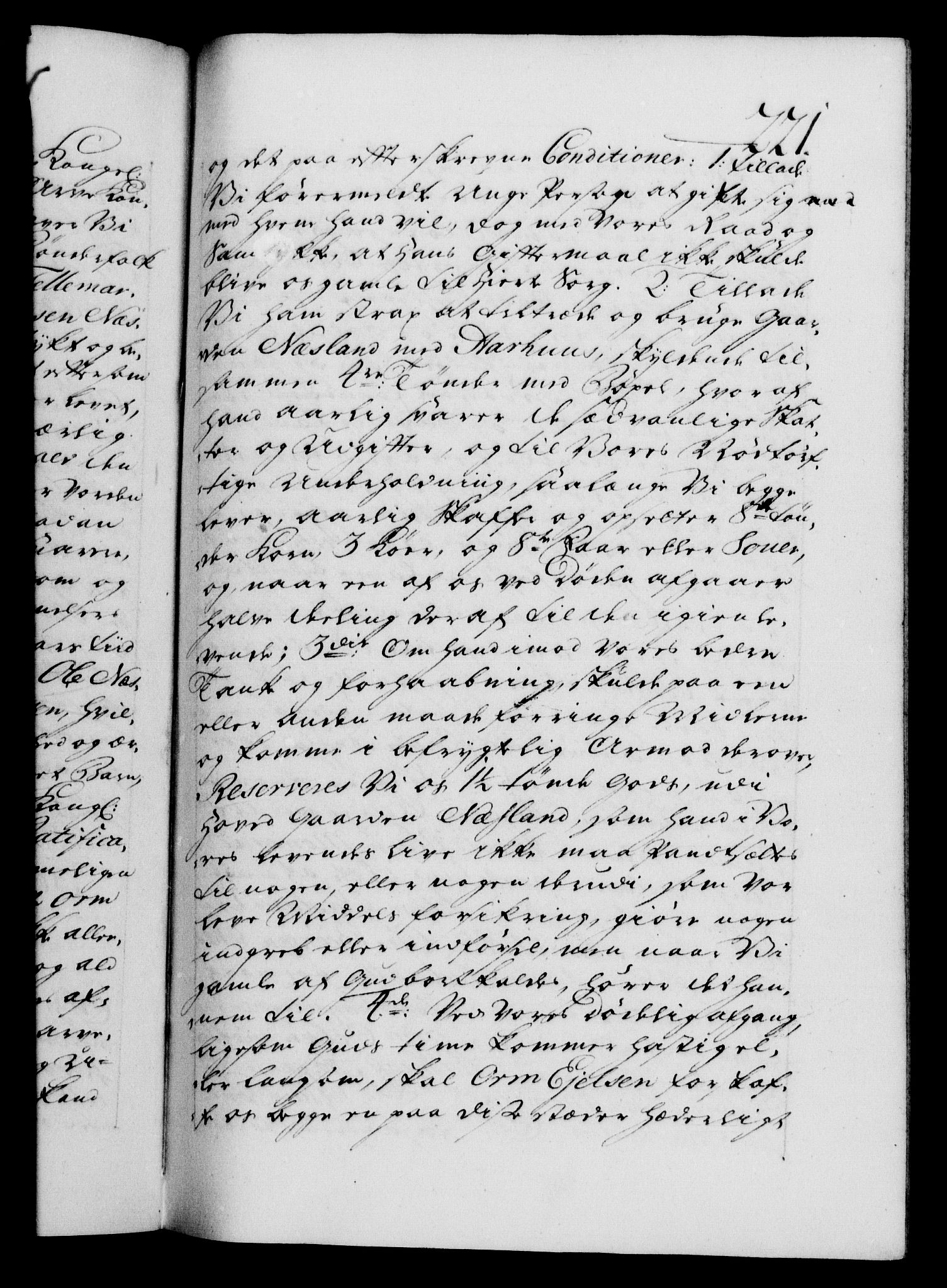 Danske Kanselli 1572-1799, AV/RA-EA-3023/F/Fc/Fca/Fcaa/L0034: Norske registre, 1745-1746, s. 221a