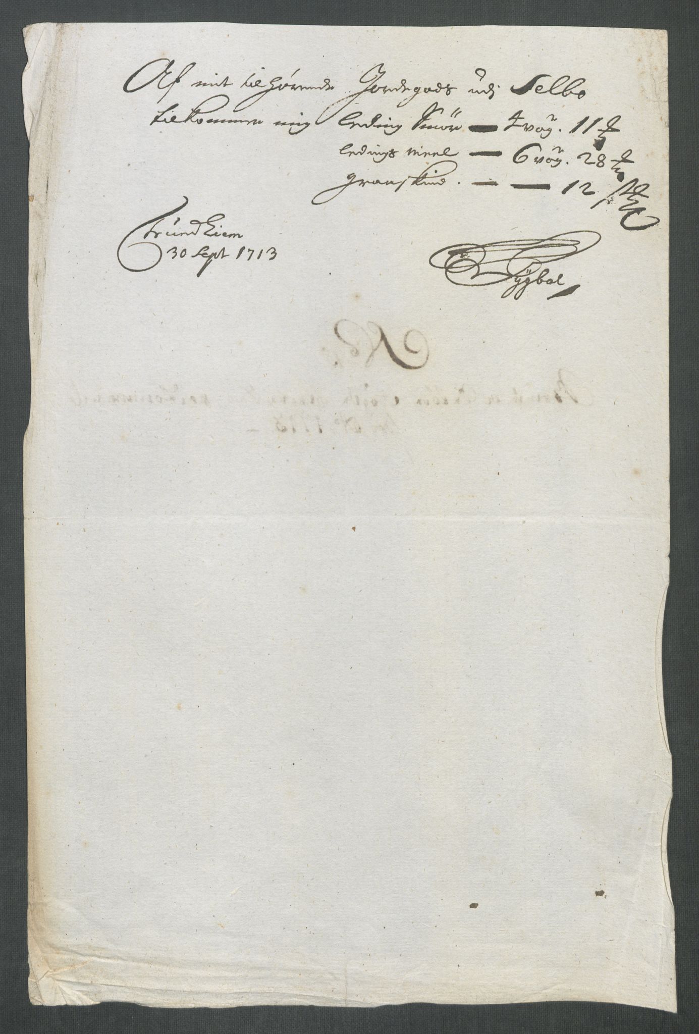 Rentekammeret inntil 1814, Reviderte regnskaper, Fogderegnskap, AV/RA-EA-4092/R61/L4113: Fogderegnskap Strinda og Selbu, 1712-1713, s. 422