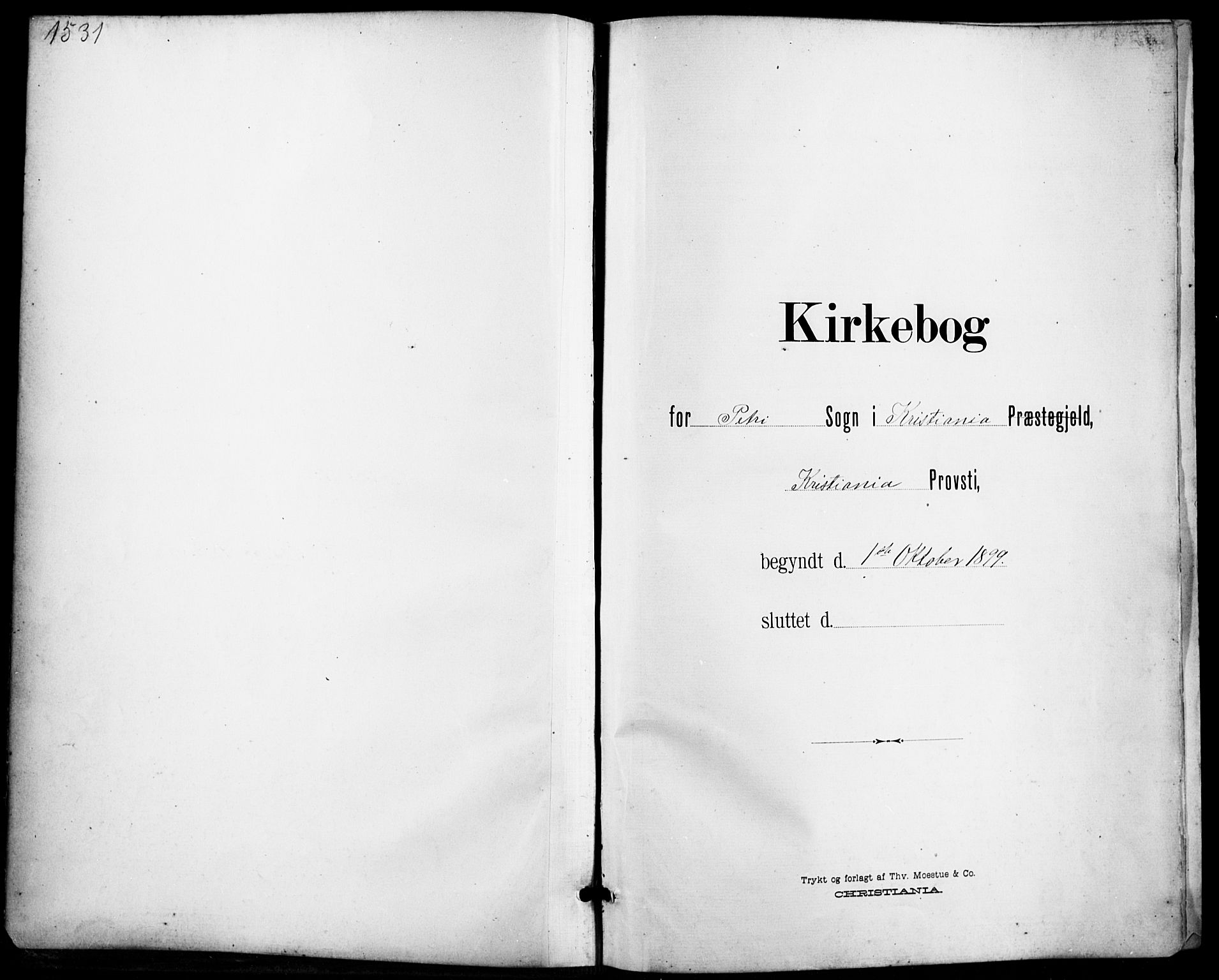 Petrus prestekontor Kirkebøker, AV/SAO-A-10872/G/Ga/L0003: Klokkerbok nr. 3, 1899-1913