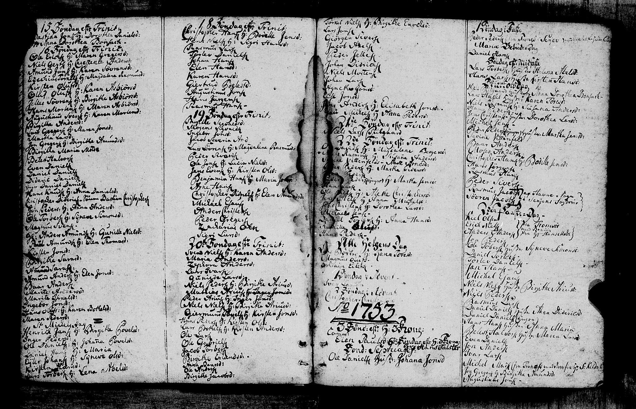Måsøy sokneprestkontor, AV/SATØ-S-1348/B/L0026: Kommunikantprotokoll nr. 26 (1), 1749-1804
