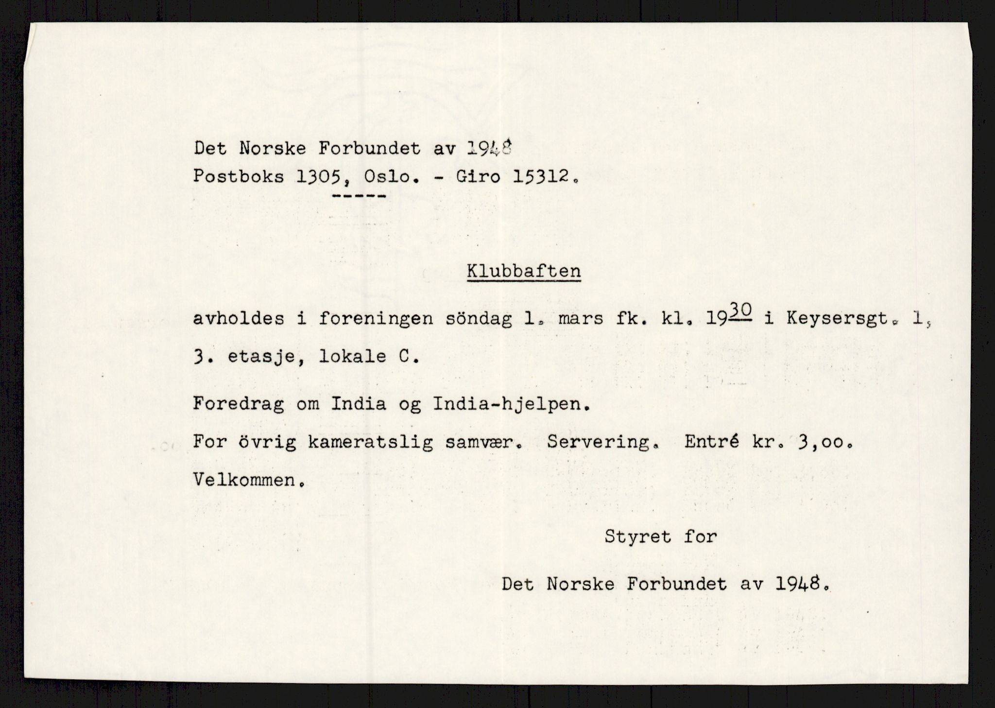 Det Norske Forbundet av 1948/Landsforeningen for Lesbisk og Homofil Frigjøring, AV/RA-PA-1216/A/Ag/L0003: Tillitsvalgte og medlemmer, 1952-1992, s. 507