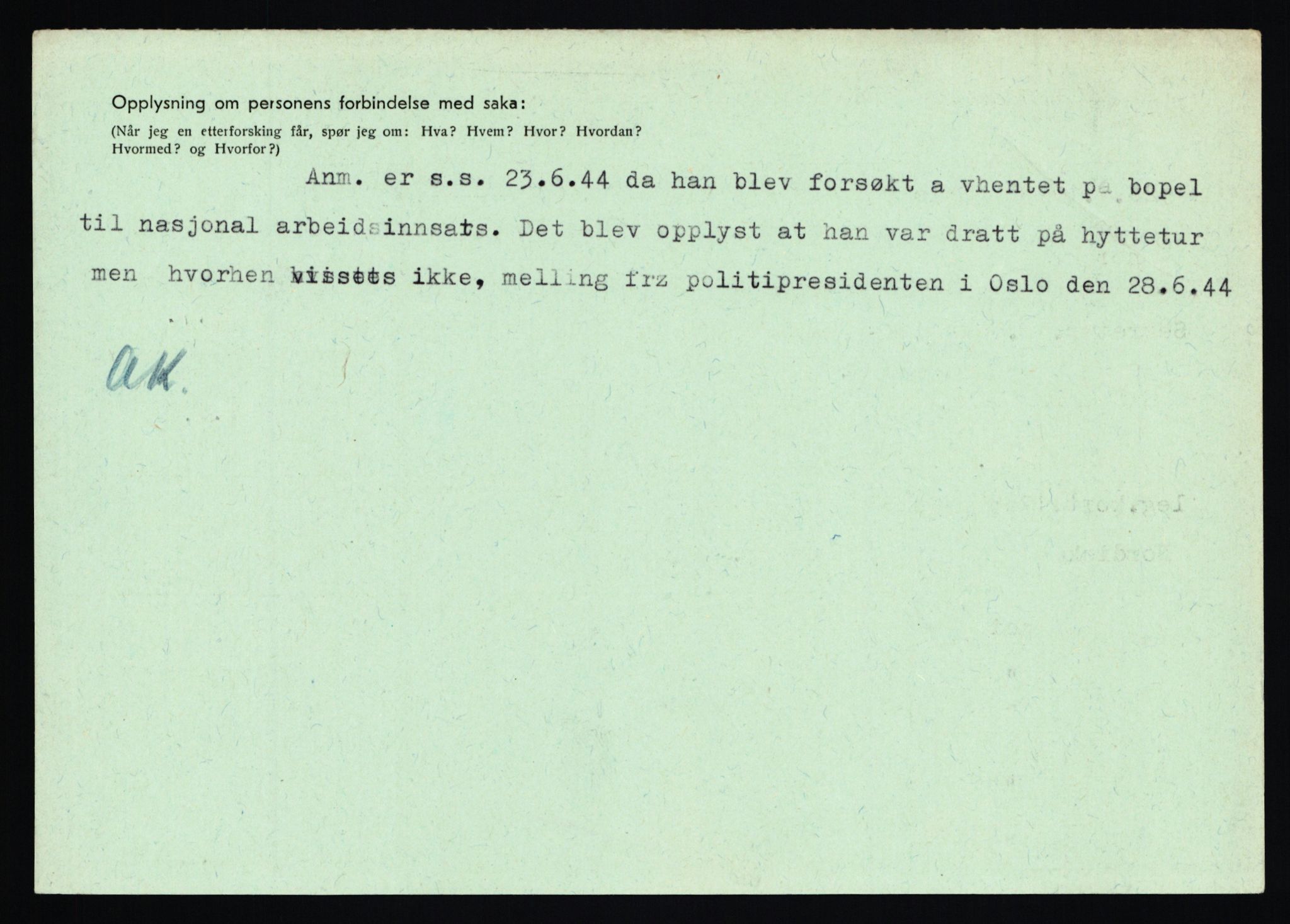 Statspolitiet - Hovedkontoret / Osloavdelingen, AV/RA-S-1329/C/Ca/L0001: Aabakken - Armann, 1943-1945, s. 4355