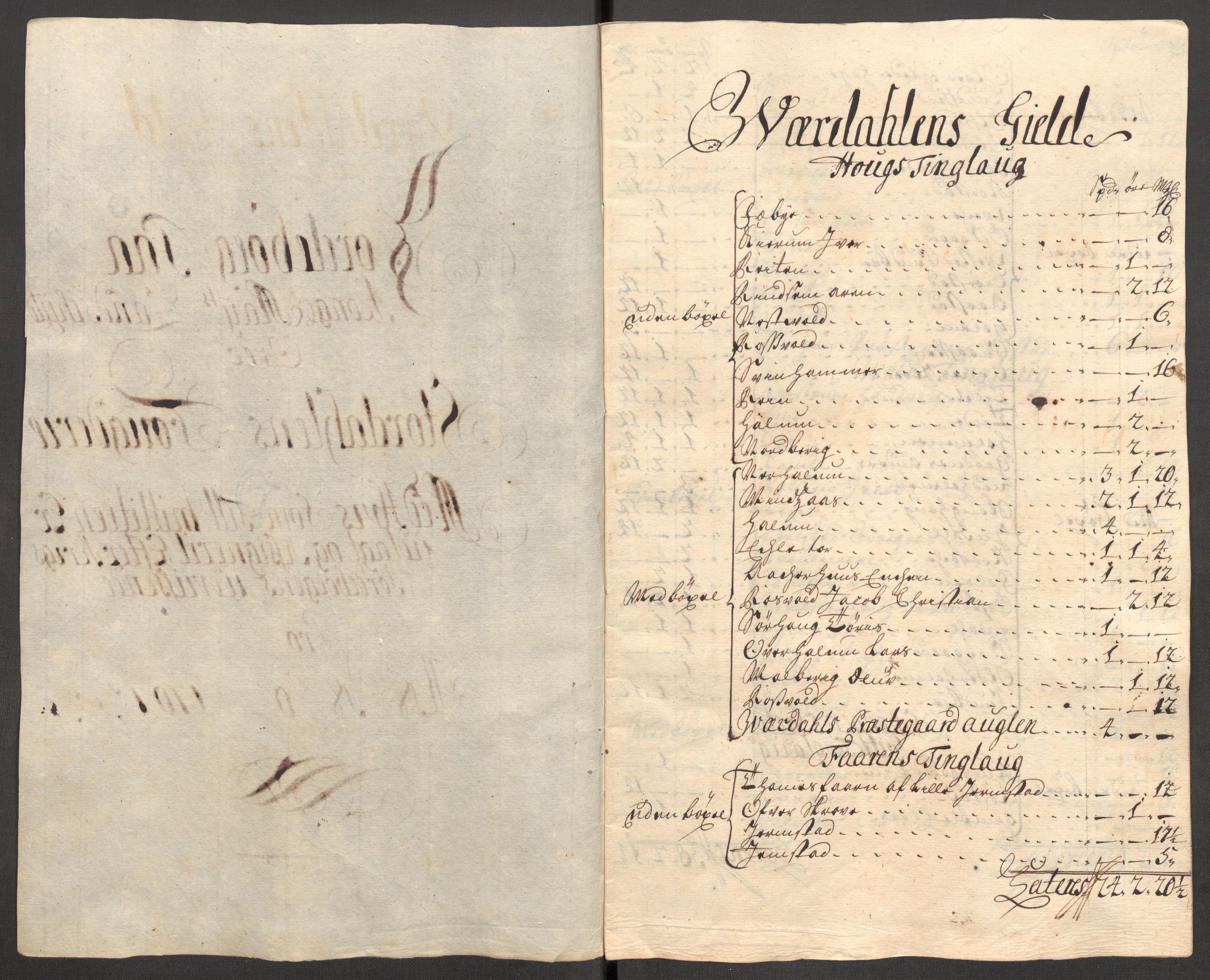 Rentekammeret inntil 1814, Reviderte regnskaper, Fogderegnskap, RA/EA-4092/R62/L4197: Fogderegnskap Stjørdal og Verdal, 1707, s. 136