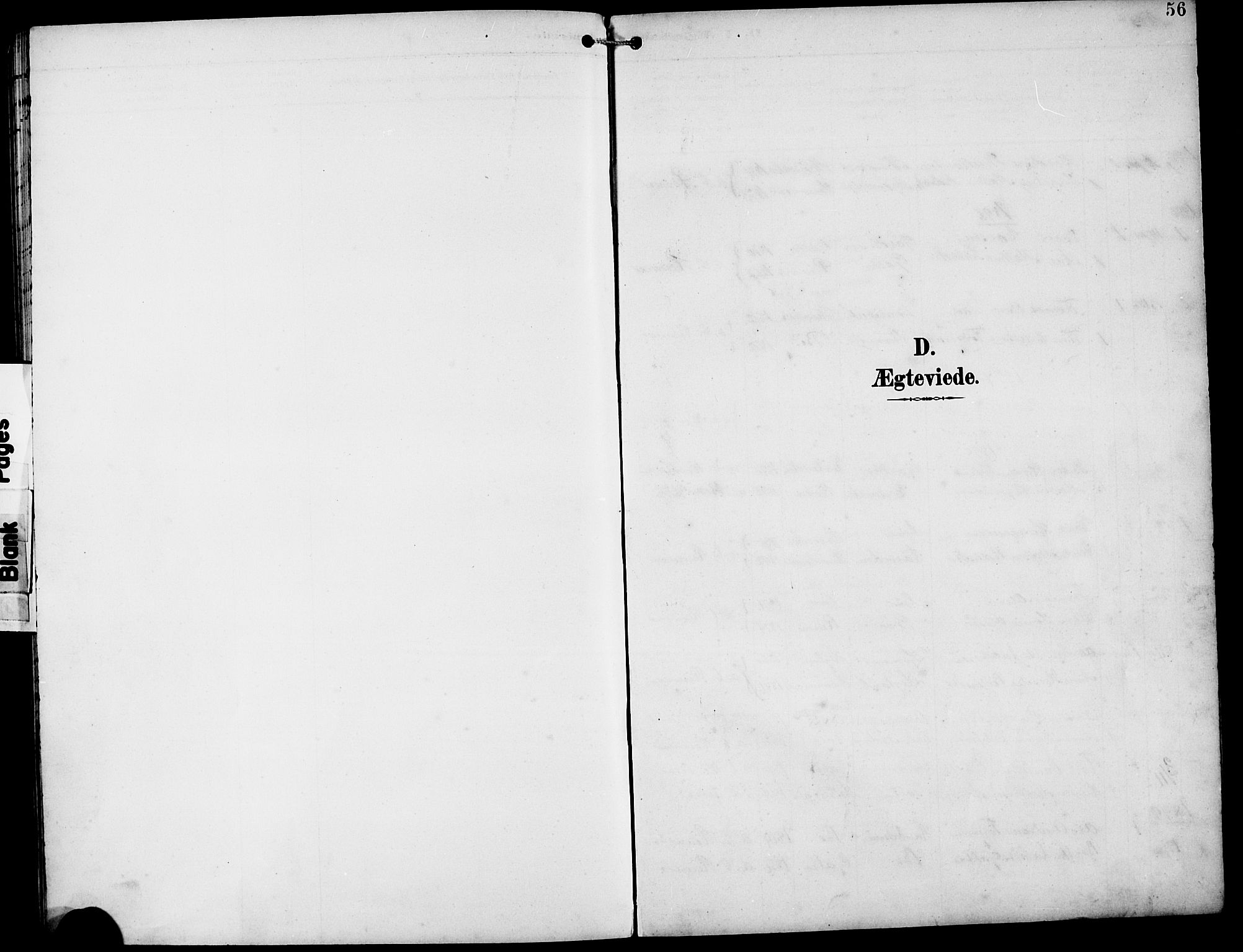 Rennesøy sokneprestkontor, SAST/A -101827/H/Ha/Hab/L0012: Klokkerbok nr. B 11, 1894-1924, s. 56
