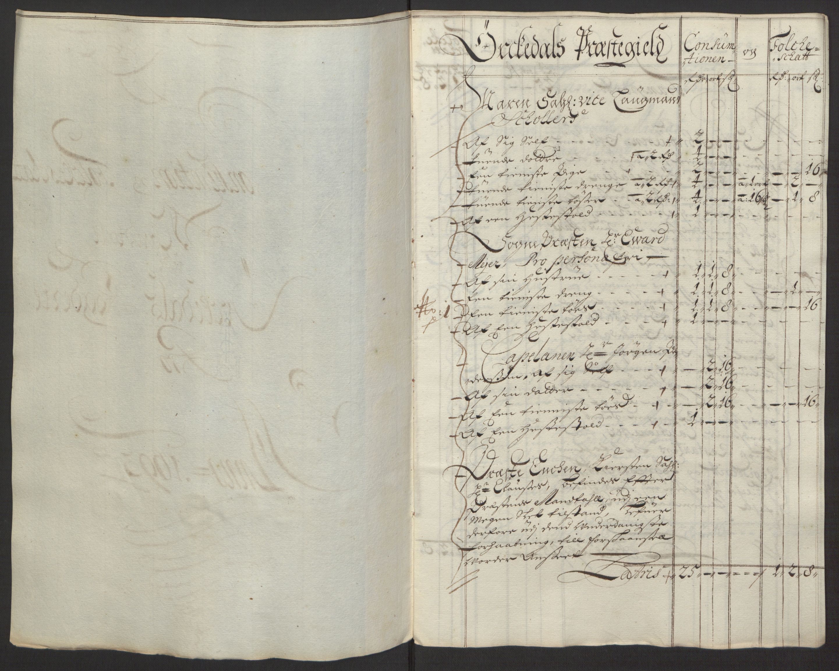Rentekammeret inntil 1814, Reviderte regnskaper, Fogderegnskap, RA/EA-4092/R58/L3938: Fogderegnskap Orkdal, 1693, s. 159