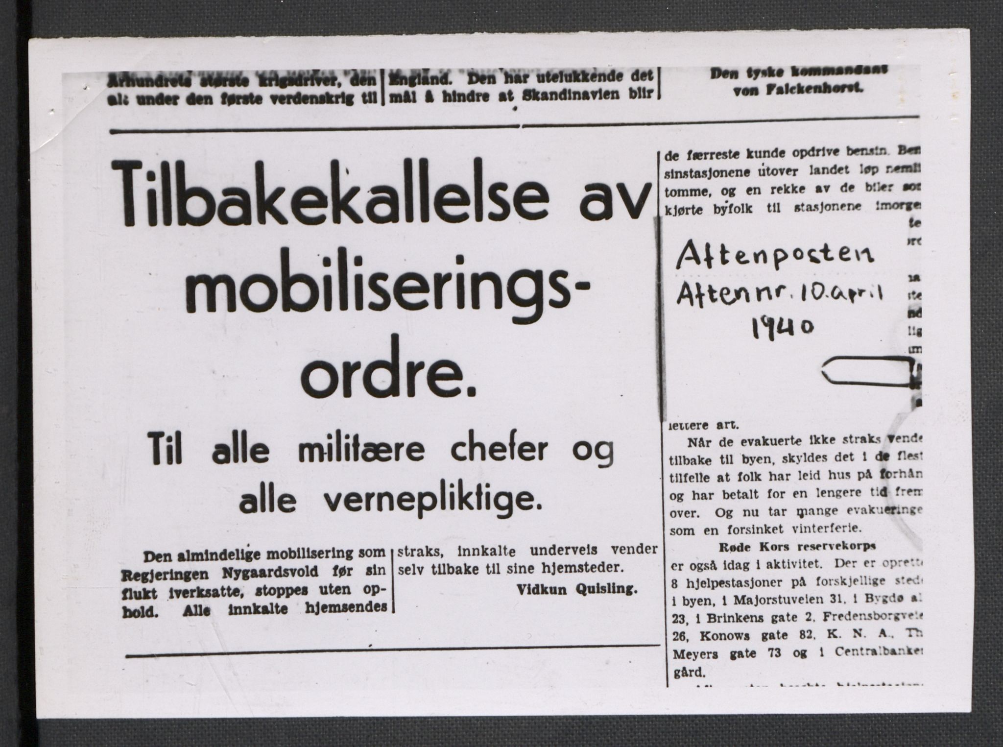 Landssvikarkivet, Oslo politikammer, AV/RA-S-3138-01/D/Da/L0003: Dnr. 29, 1945, s. 267