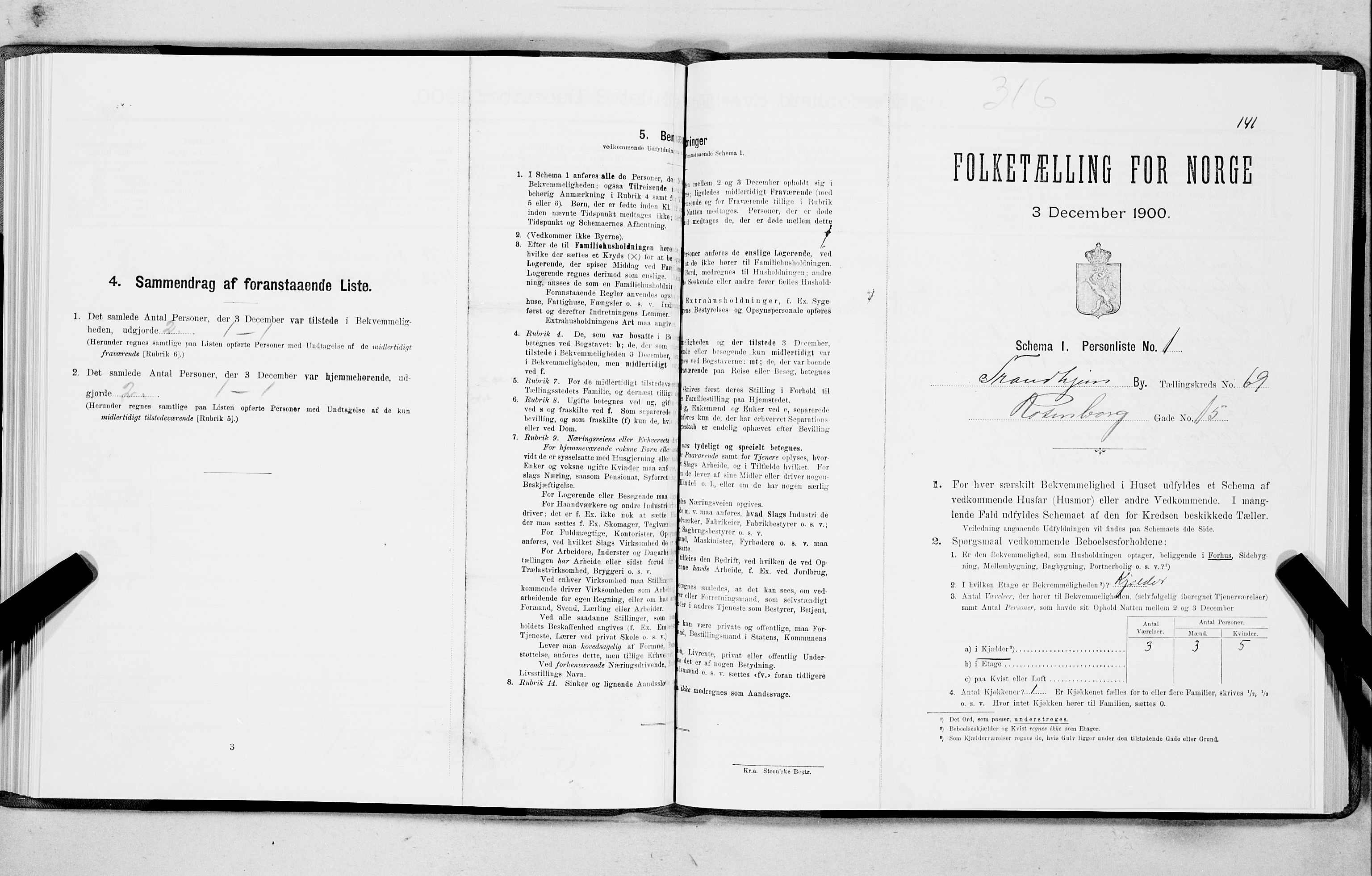 SAT, Folketelling 1900 for 1601 Trondheim kjøpstad, 1900, s. 12786