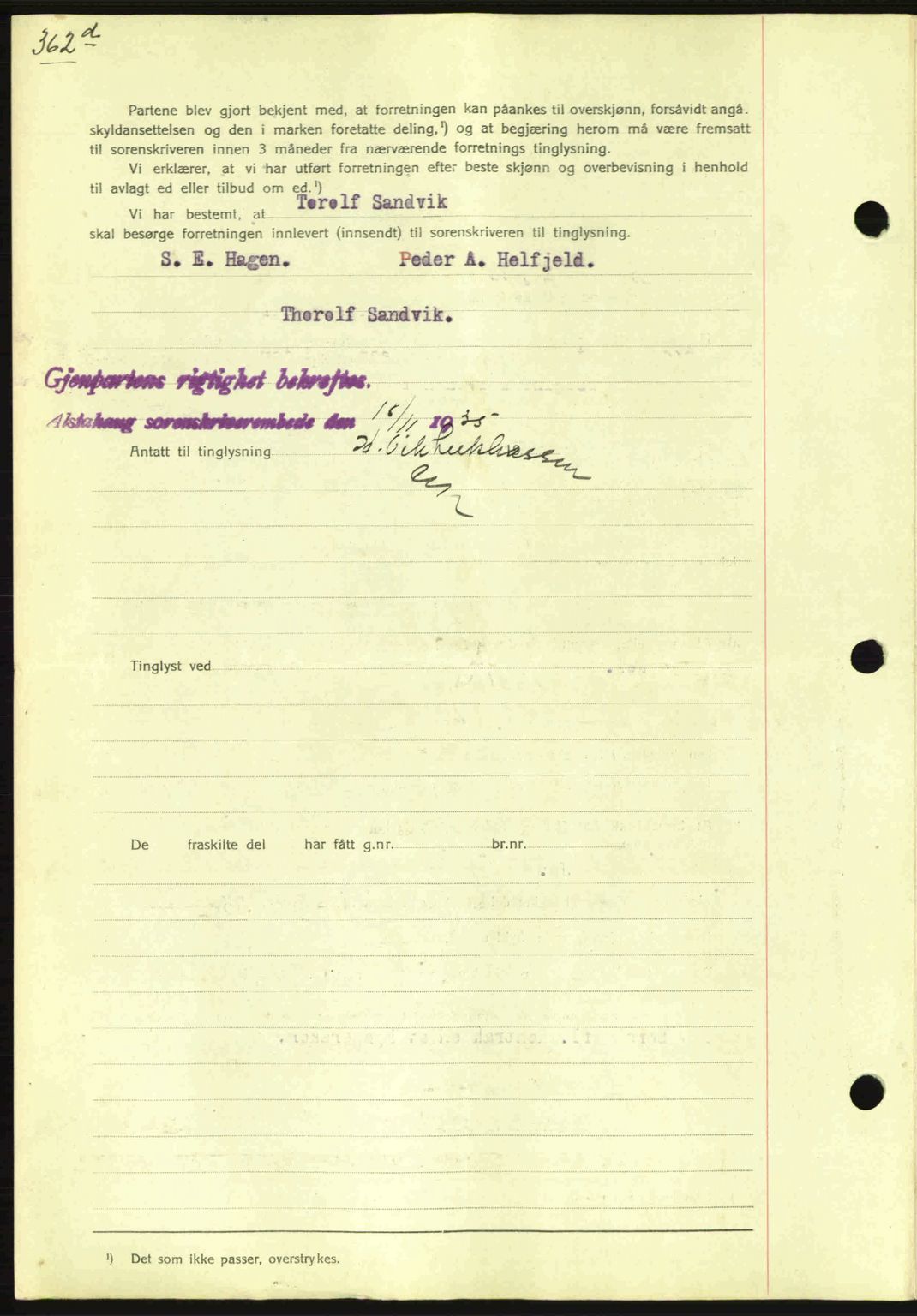 Alstahaug sorenskriveri, SAT/A-1009: Pantebok nr. 42, 1935-1937, Tingl.dato: 20.08.1935