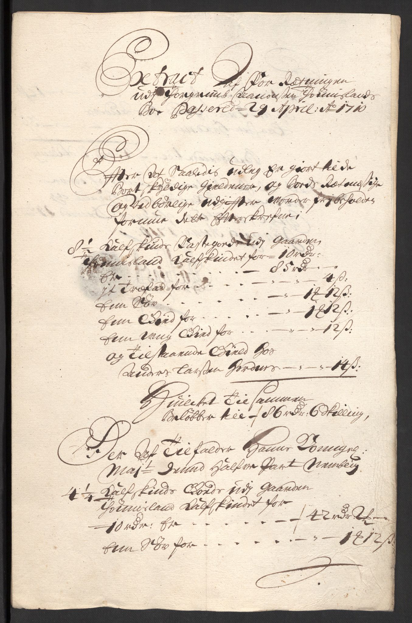 Rentekammeret inntil 1814, Reviderte regnskaper, Fogderegnskap, RA/EA-4092/R40/L2449: Fogderegnskap Råbyggelag, 1709-1711, s. 124