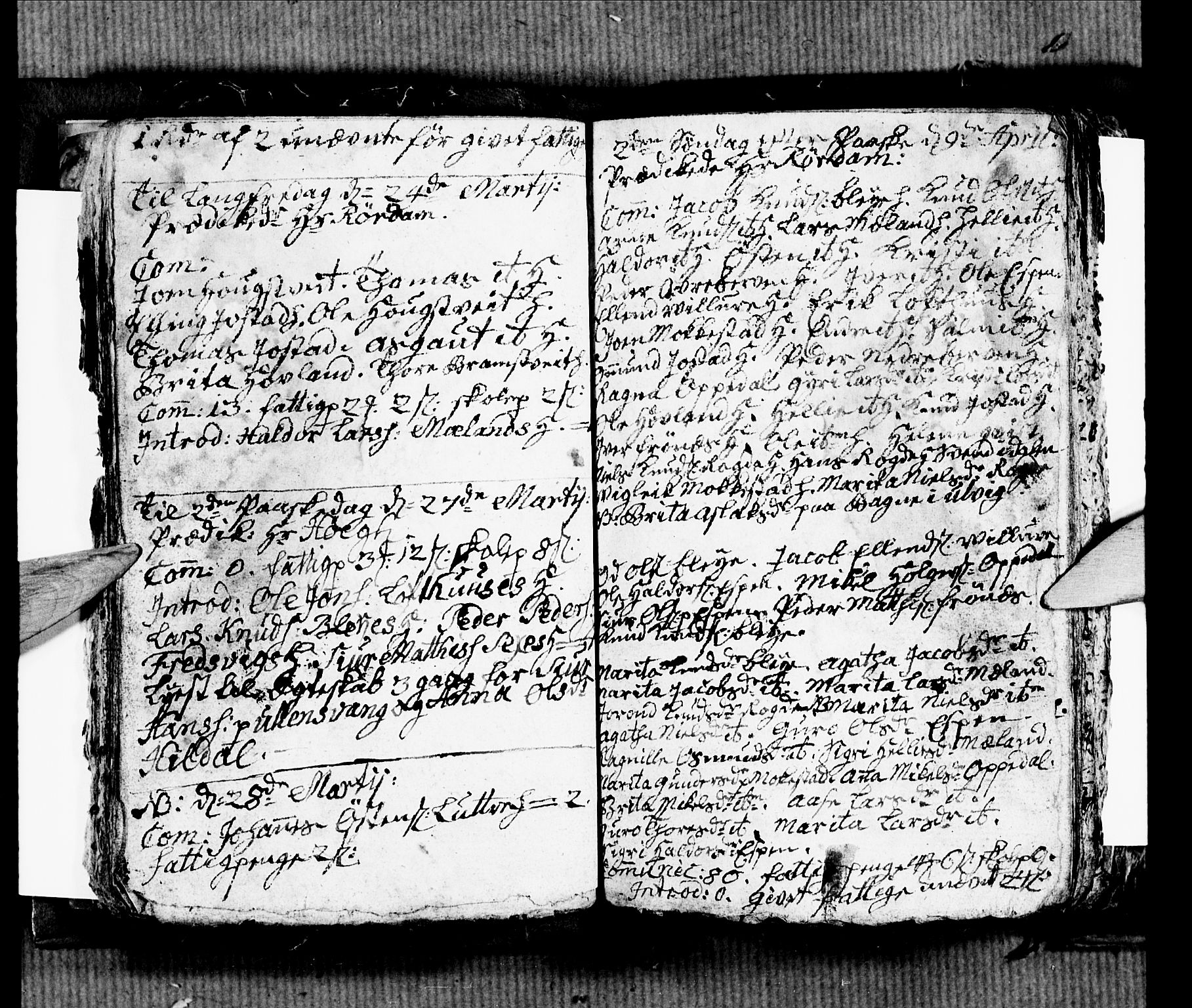 Ullensvang sokneprestembete, SAB/A-78701/H/Hab: Klokkerbok nr. B 5, 1778-1784