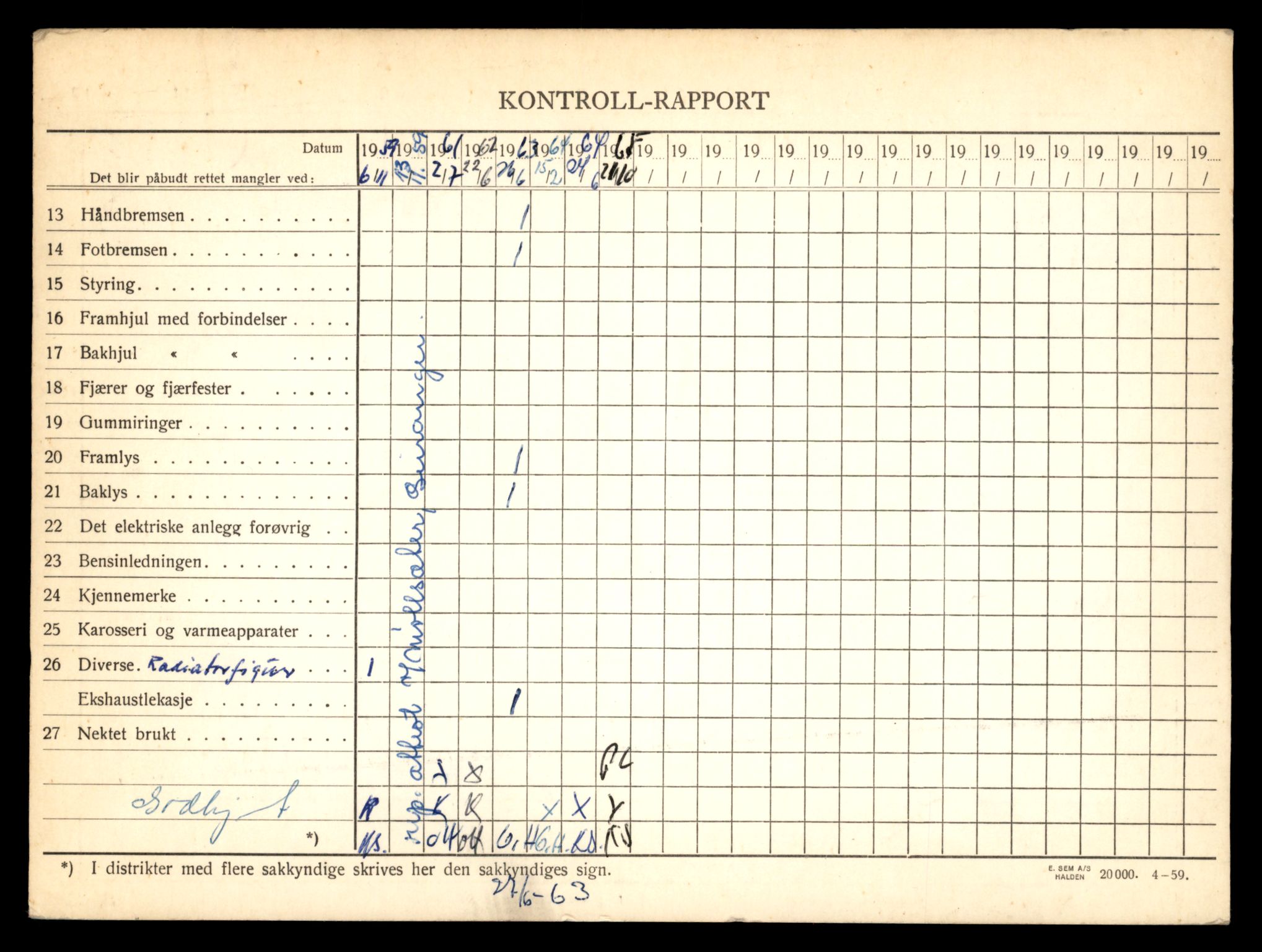 Møre og Romsdal vegkontor - Ålesund trafikkstasjon, AV/SAT-A-4099/F/Fe/L0046: Registreringskort for kjøretøy T 14445 - T 14579, 1927-1998