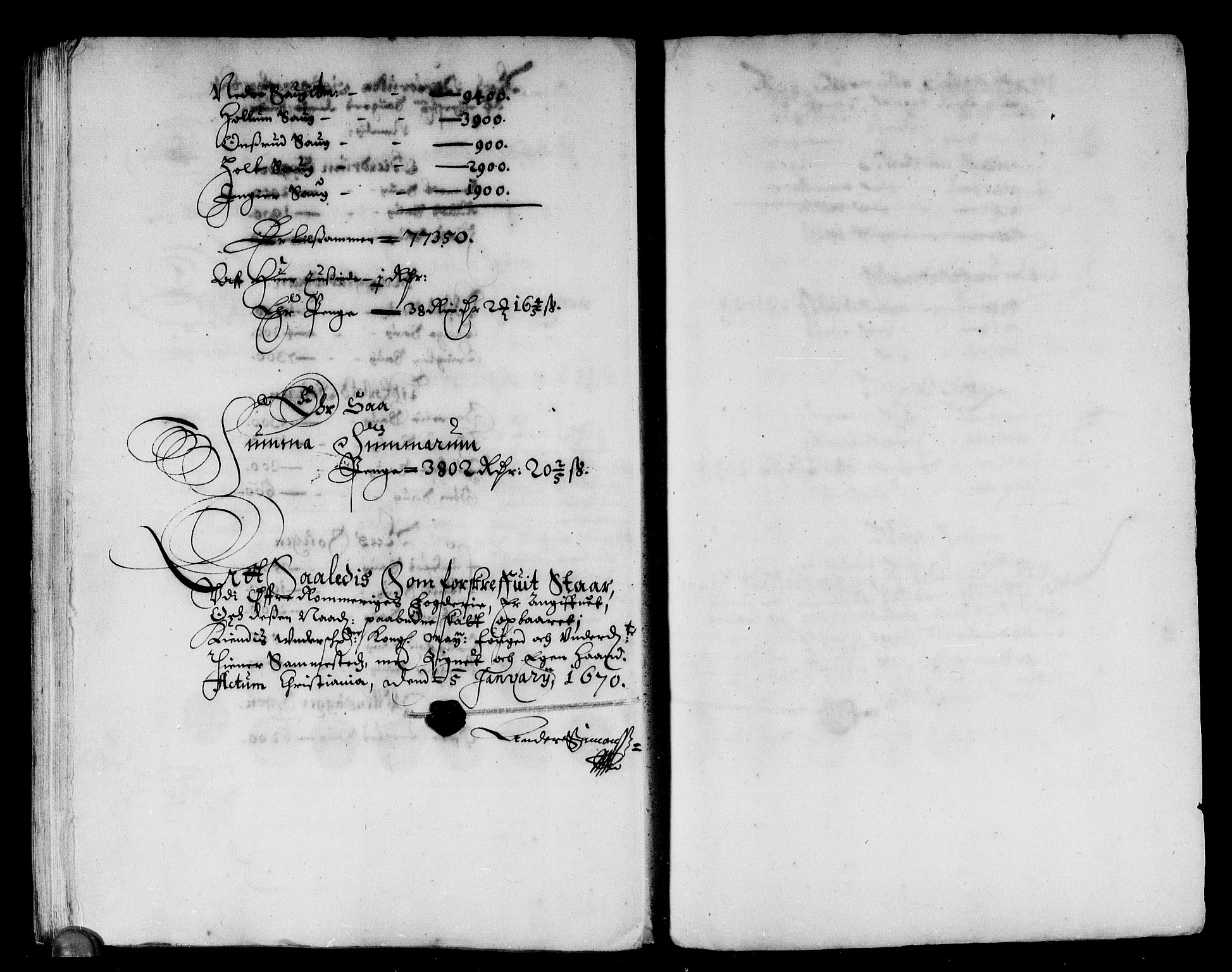Rentekammeret inntil 1814, Reviderte regnskaper, Stiftamtstueregnskaper, Landkommissariatet på Akershus og Akershus stiftamt, AV/RA-EA-5869/R/Rb/L0062: Akershus stiftamt, 1669