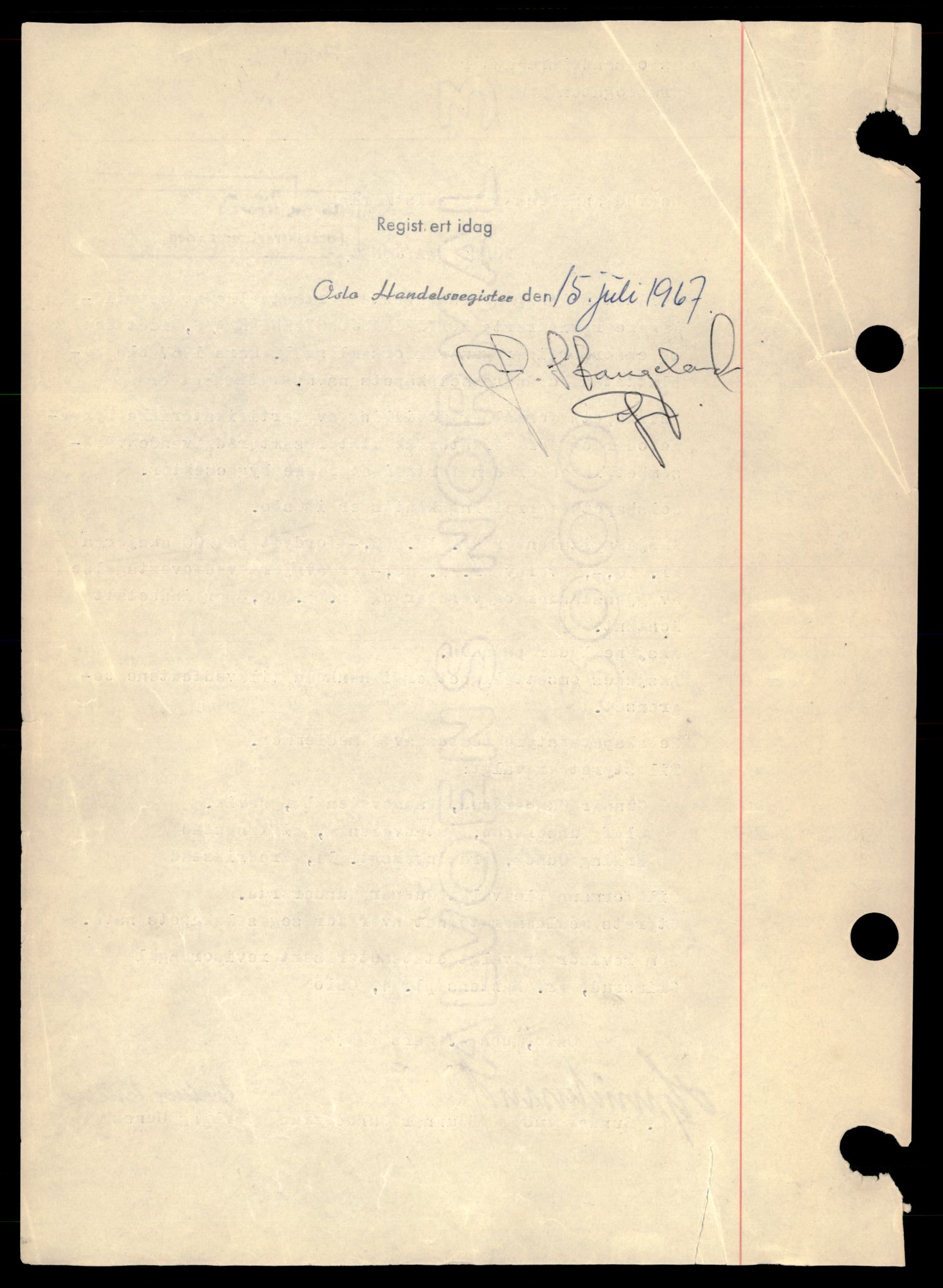 Oslo byfogd, Handelsregisteret, AV/SAT-A-10867/G/Gb/Gba/L0090: Aksjeselskap, Fort-Fre, 1944-1990