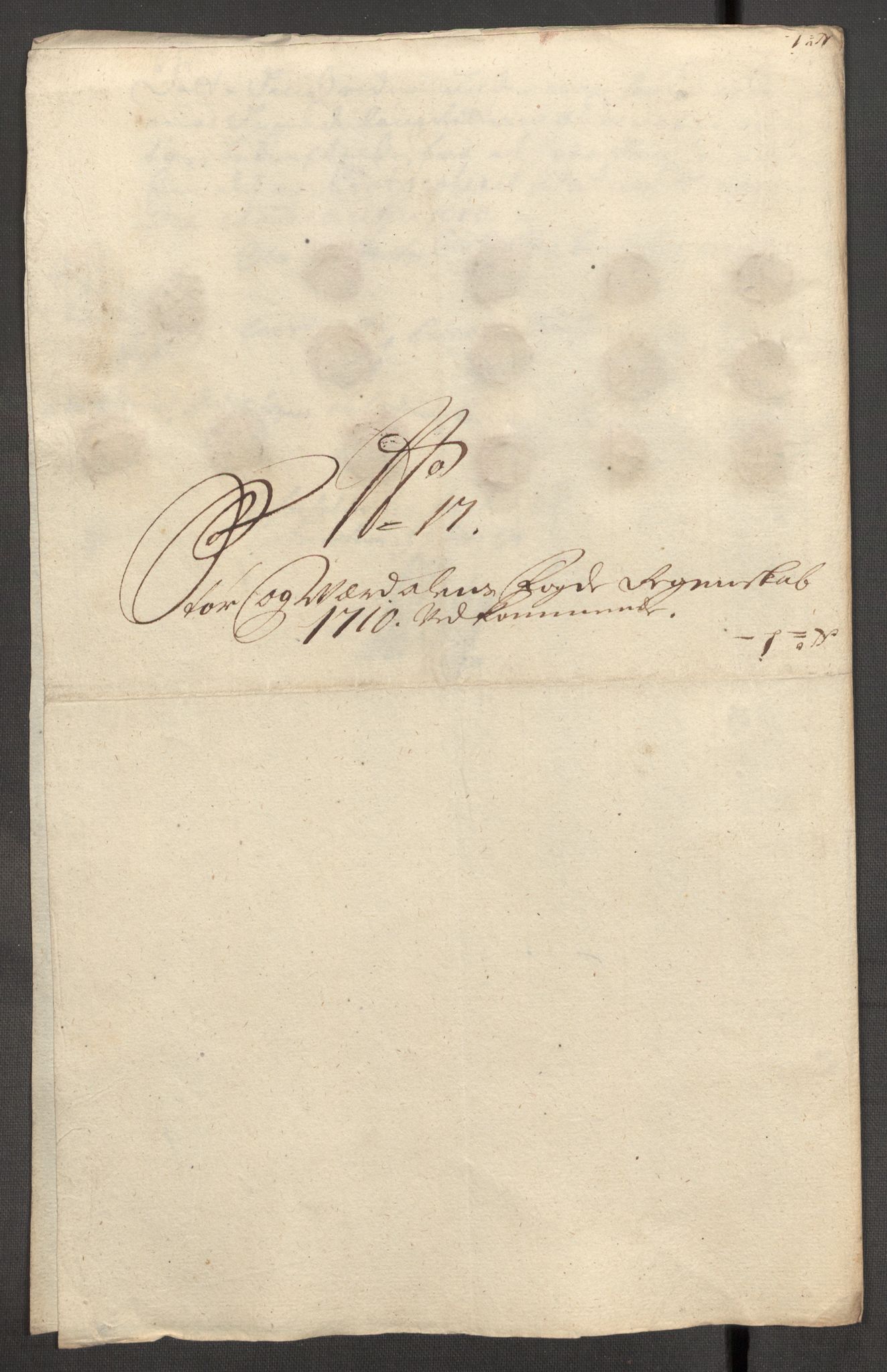 Rentekammeret inntil 1814, Reviderte regnskaper, Fogderegnskap, RA/EA-4092/R62/L4200: Fogderegnskap Stjørdal og Verdal, 1710, s. 184