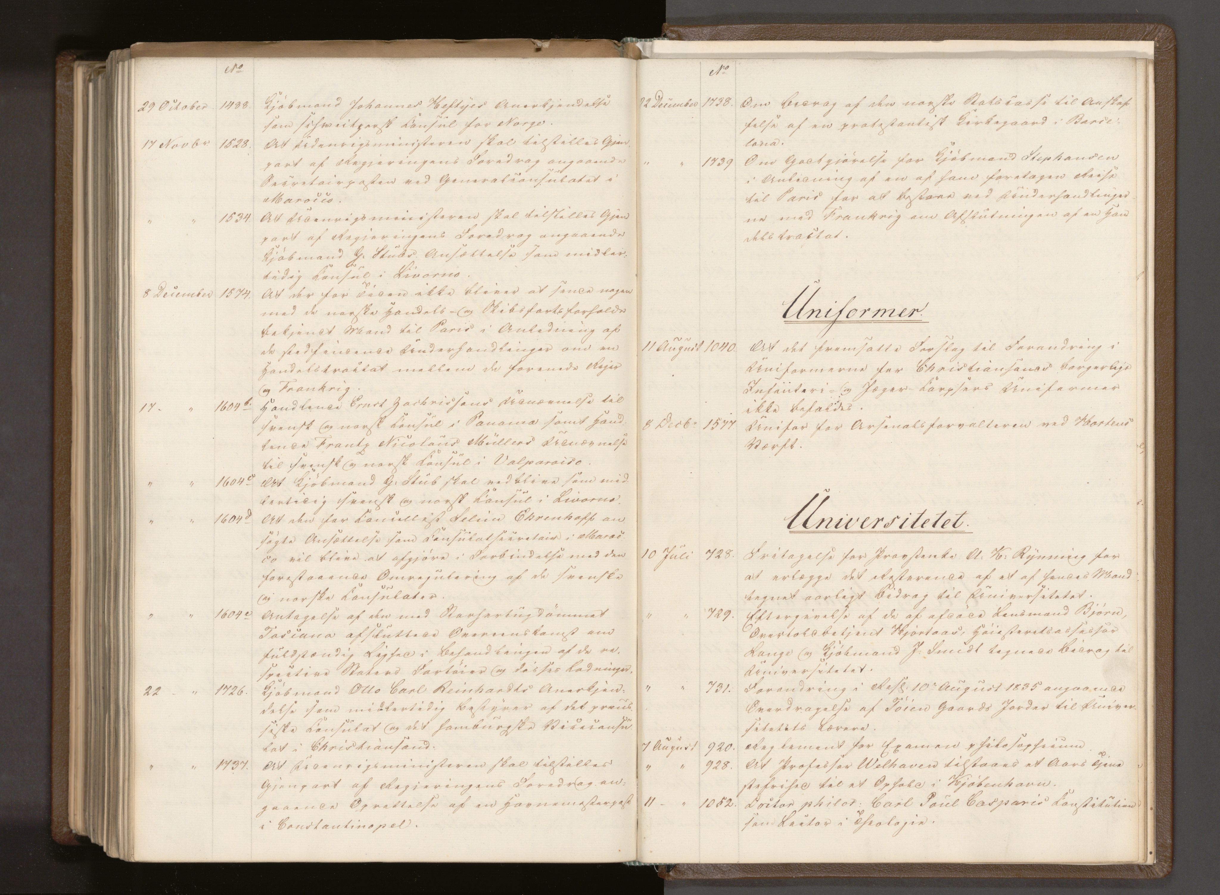 Statsrådssekretariatet, AV/RA-S-1001/A/Ab/L0066: Kgl. res. nr. 724-1743, 2. halvår, 1847