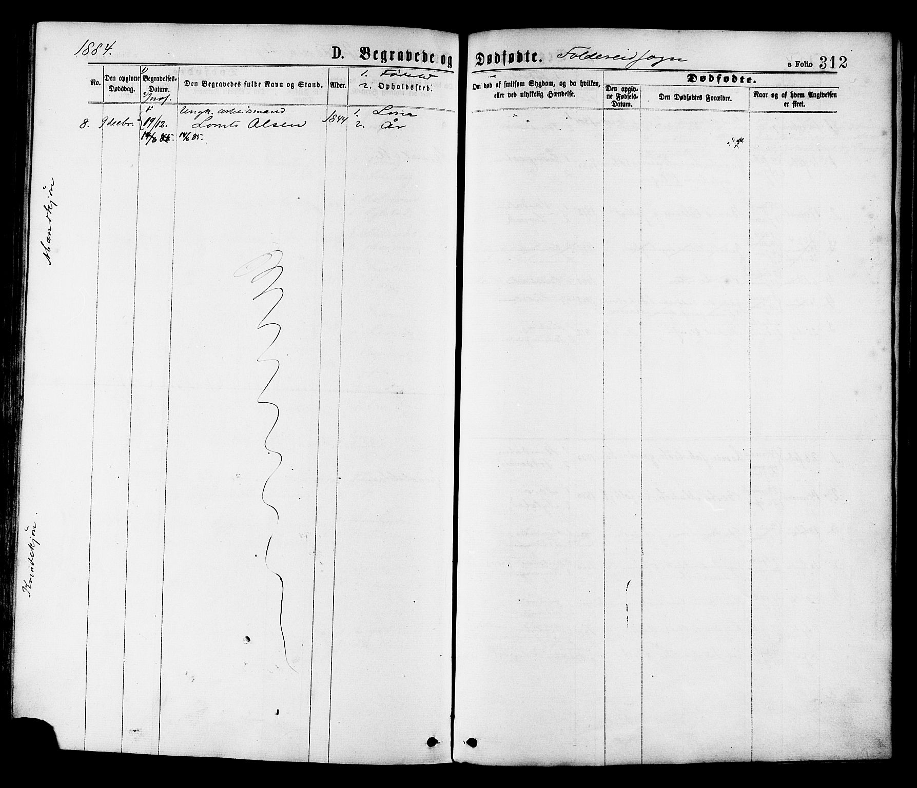 Ministerialprotokoller, klokkerbøker og fødselsregistre - Nord-Trøndelag, SAT/A-1458/780/L0642: Ministerialbok nr. 780A07 /2, 1878-1885, s. 312