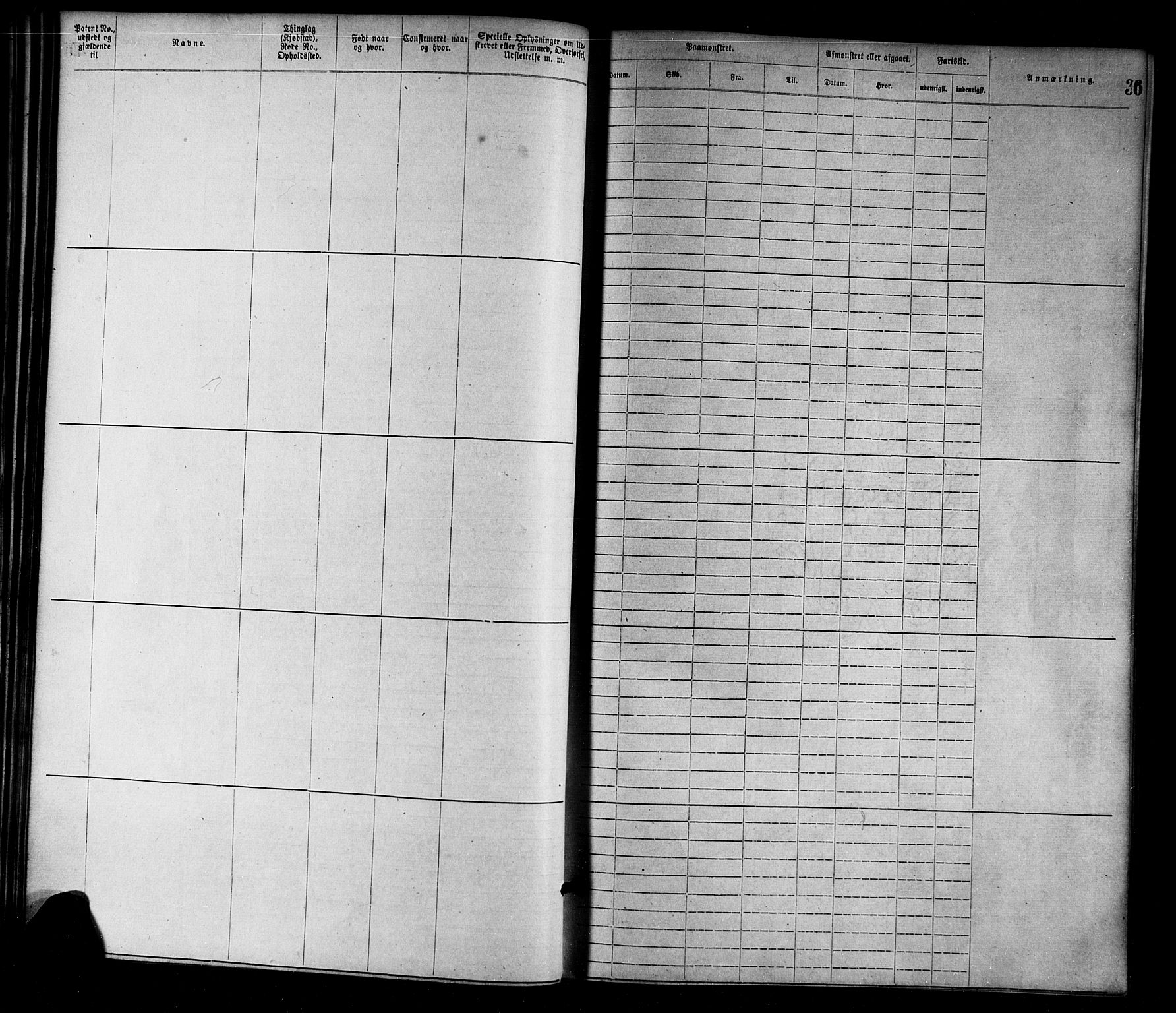 Egersund mønstringskrets, SAK/2031-0019/F/Fa/L0001: Annotasjonsrulle nr 1-1440 med register, O-1, 1869-1895, s. 51