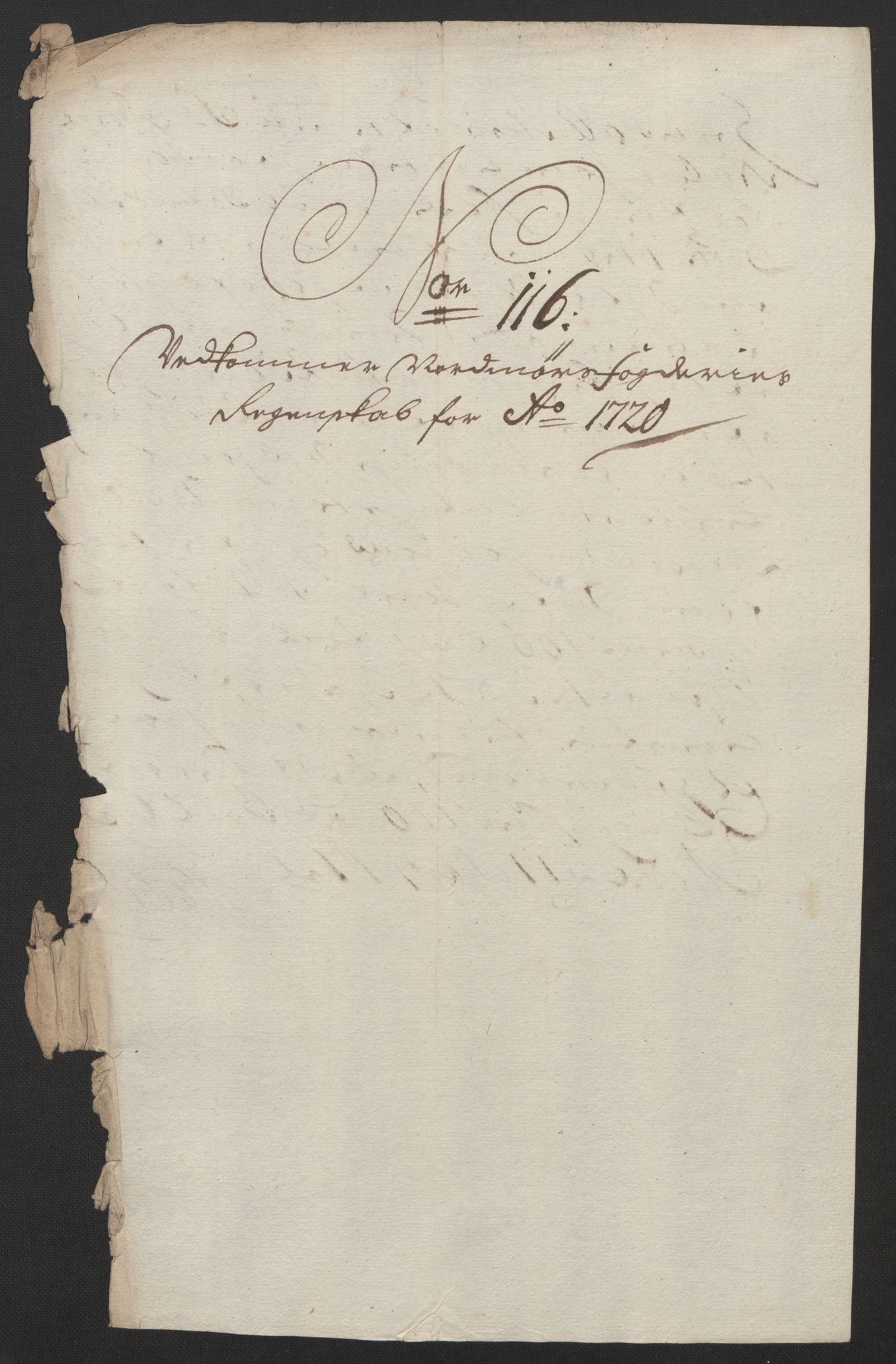 Rentekammeret inntil 1814, Reviderte regnskaper, Fogderegnskap, AV/RA-EA-4092/R56/L3753: Fogderegnskap Nordmøre, 1720, s. 407