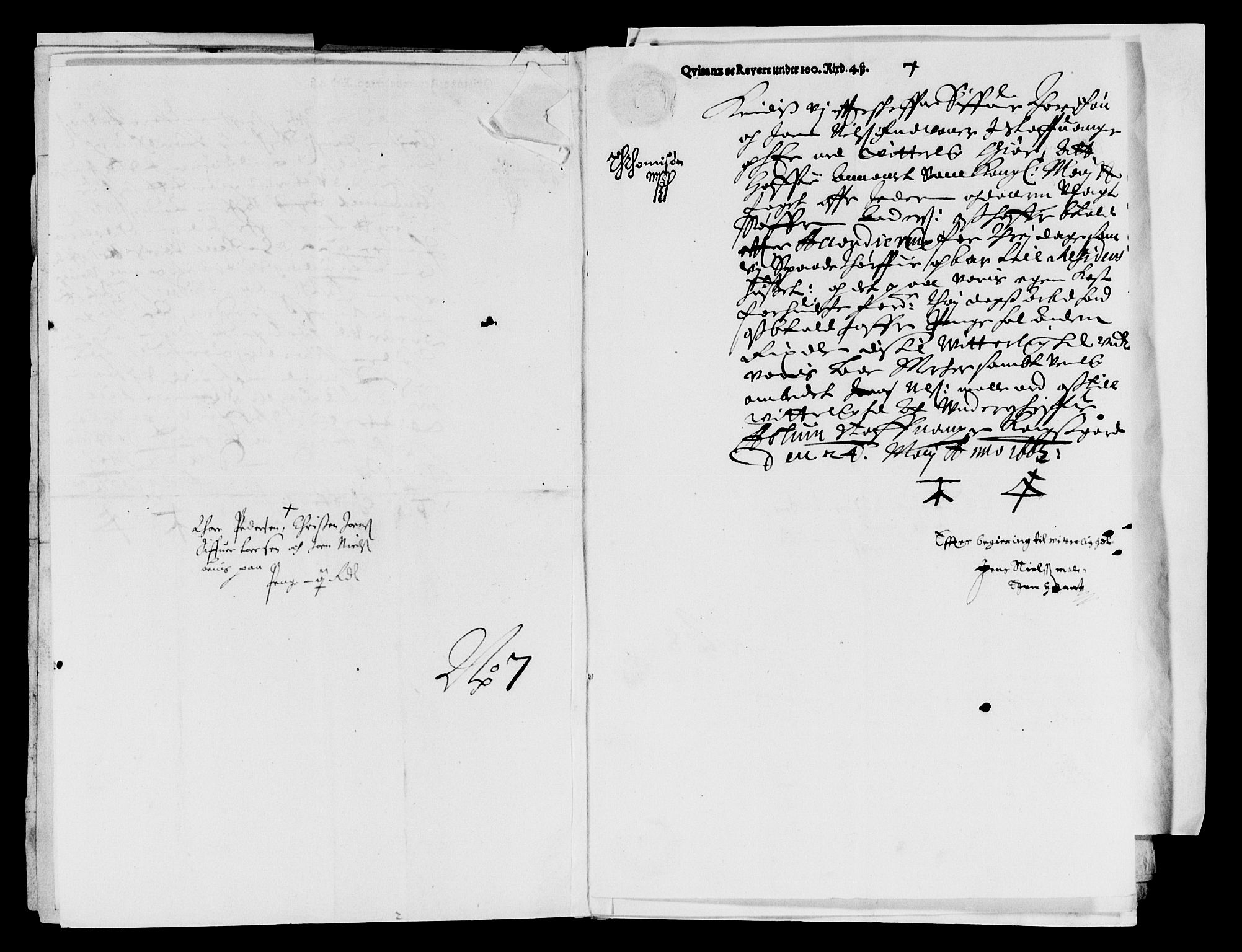 Rentekammeret inntil 1814, Reviderte regnskaper, Lensregnskaper, AV/RA-EA-5023/R/Rb/Rbs/L0044: Stavanger len, 1661-1662