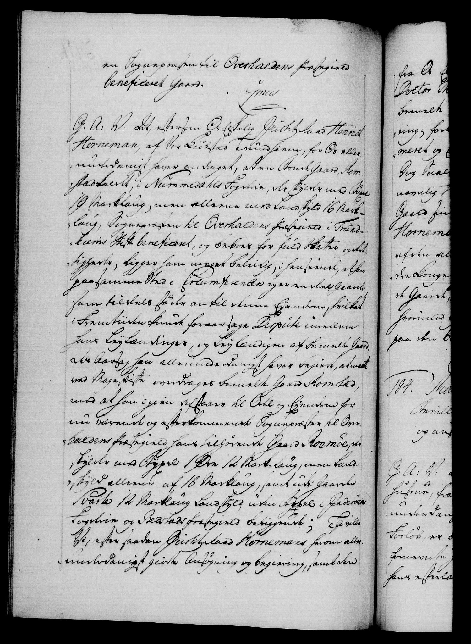 Danske Kanselli 1572-1799, RA/EA-3023/F/Fc/Fca/Fcaa/L0043: Norske registre, 1766-1768, s. 301b