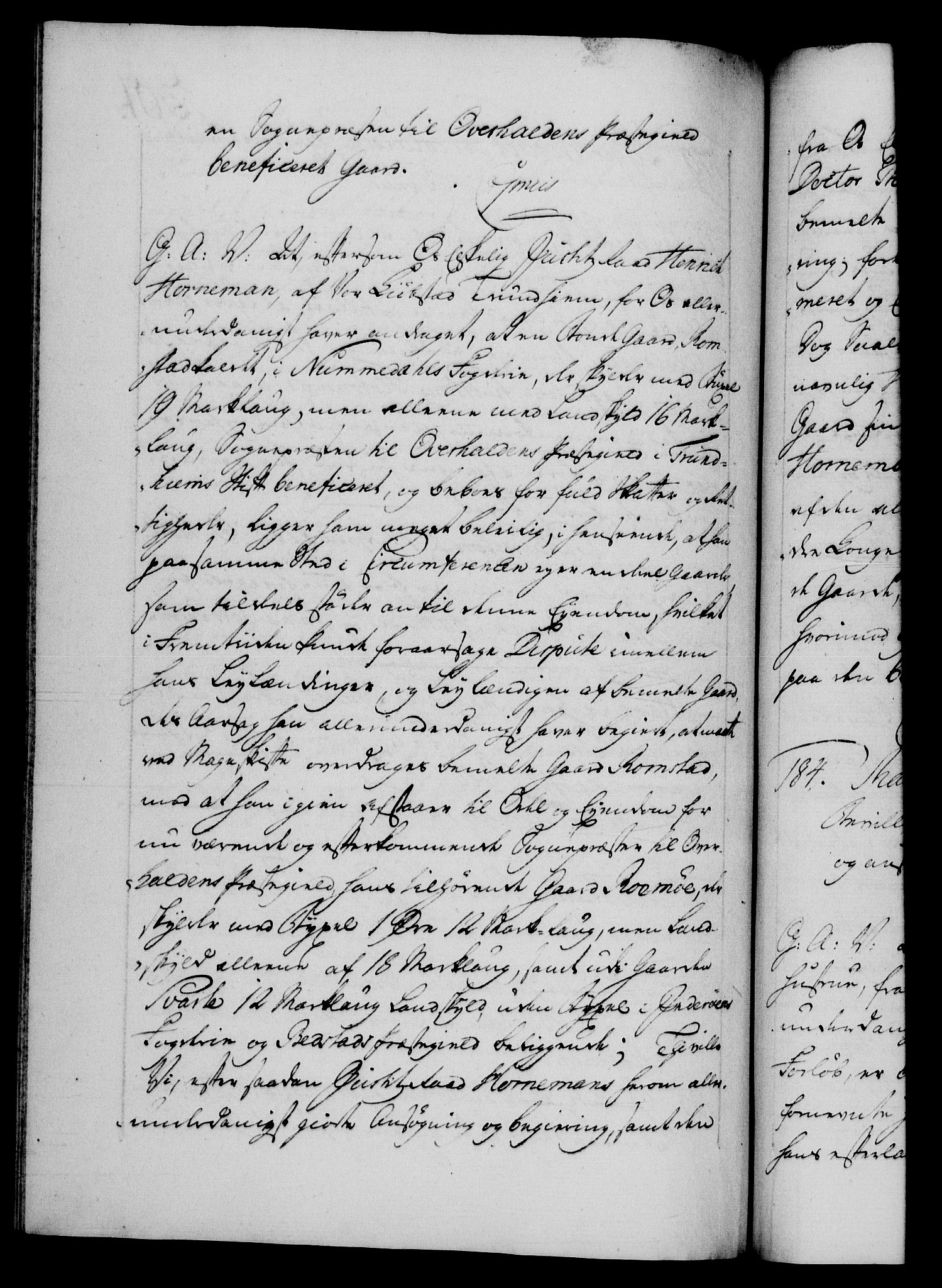 Danske Kanselli 1572-1799, AV/RA-EA-3023/F/Fc/Fca/Fcaa/L0043: Norske registre, 1766-1768, s. 301b