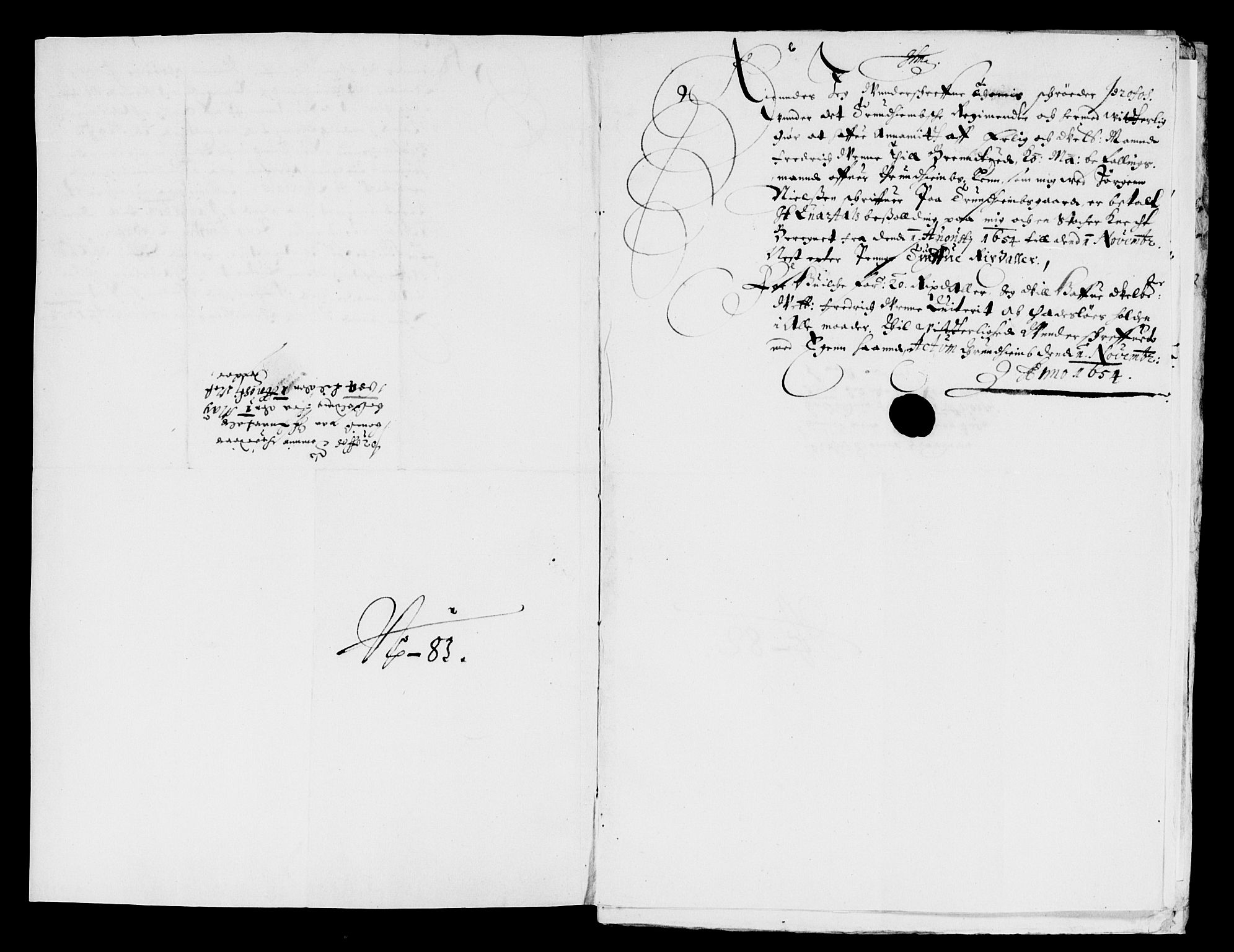 Rentekammeret inntil 1814, Reviderte regnskaper, Lensregnskaper, AV/RA-EA-5023/R/Rb/Rbw/L0119: Trondheim len, 1654-1656