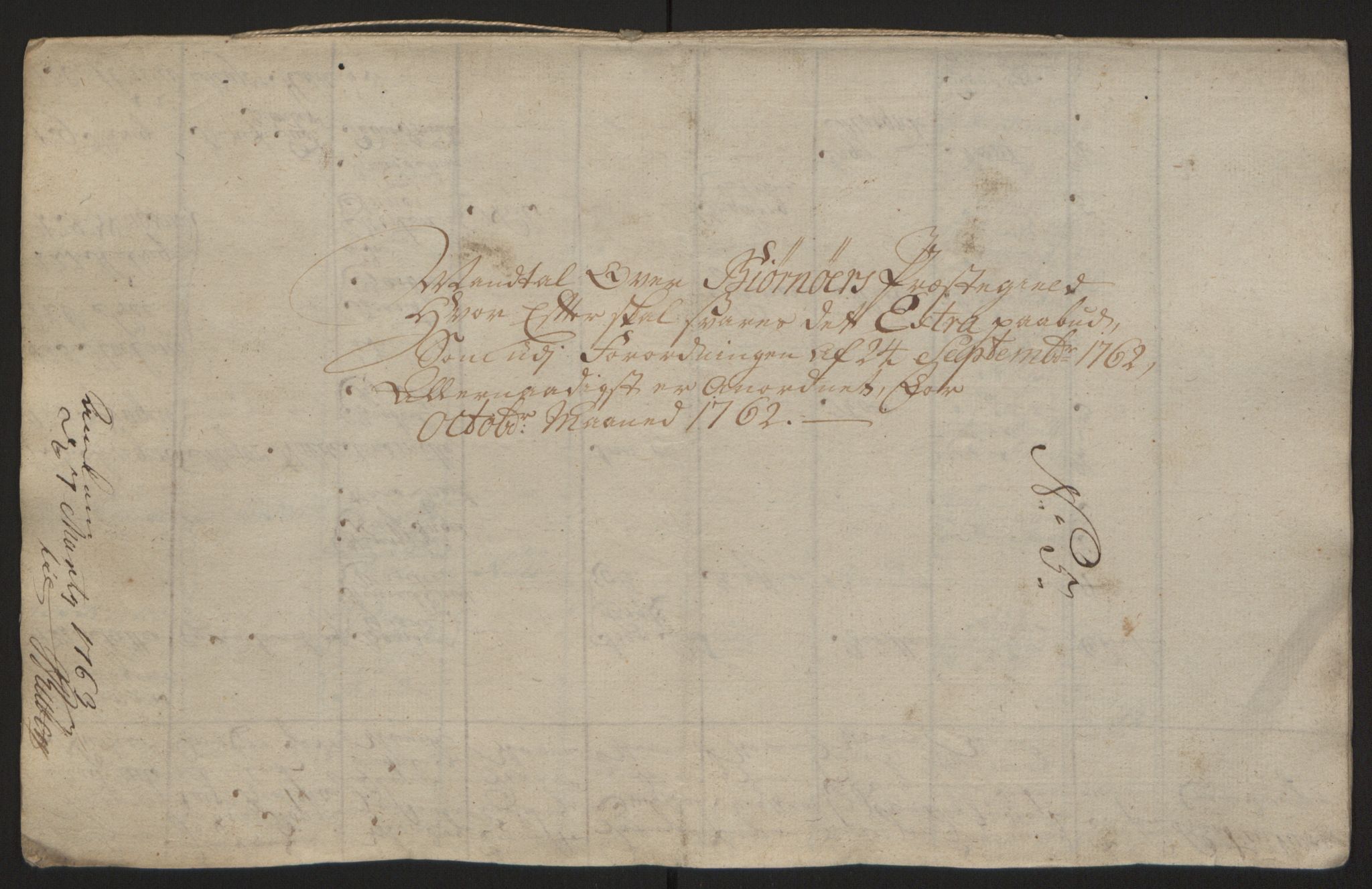 Rentekammeret inntil 1814, Reviderte regnskaper, Fogderegnskap, AV/RA-EA-4092/R57/L3930: Ekstraskatten Fosen, 1762-1763, s. 408