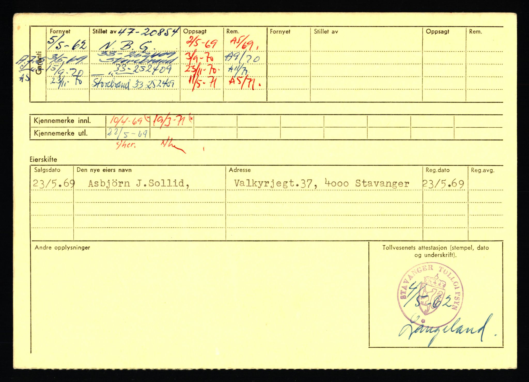 Stavanger trafikkstasjon, AV/SAST-A-101942/0/F/L0037: L-20500 - L-21499, 1930-1971, s. 1806