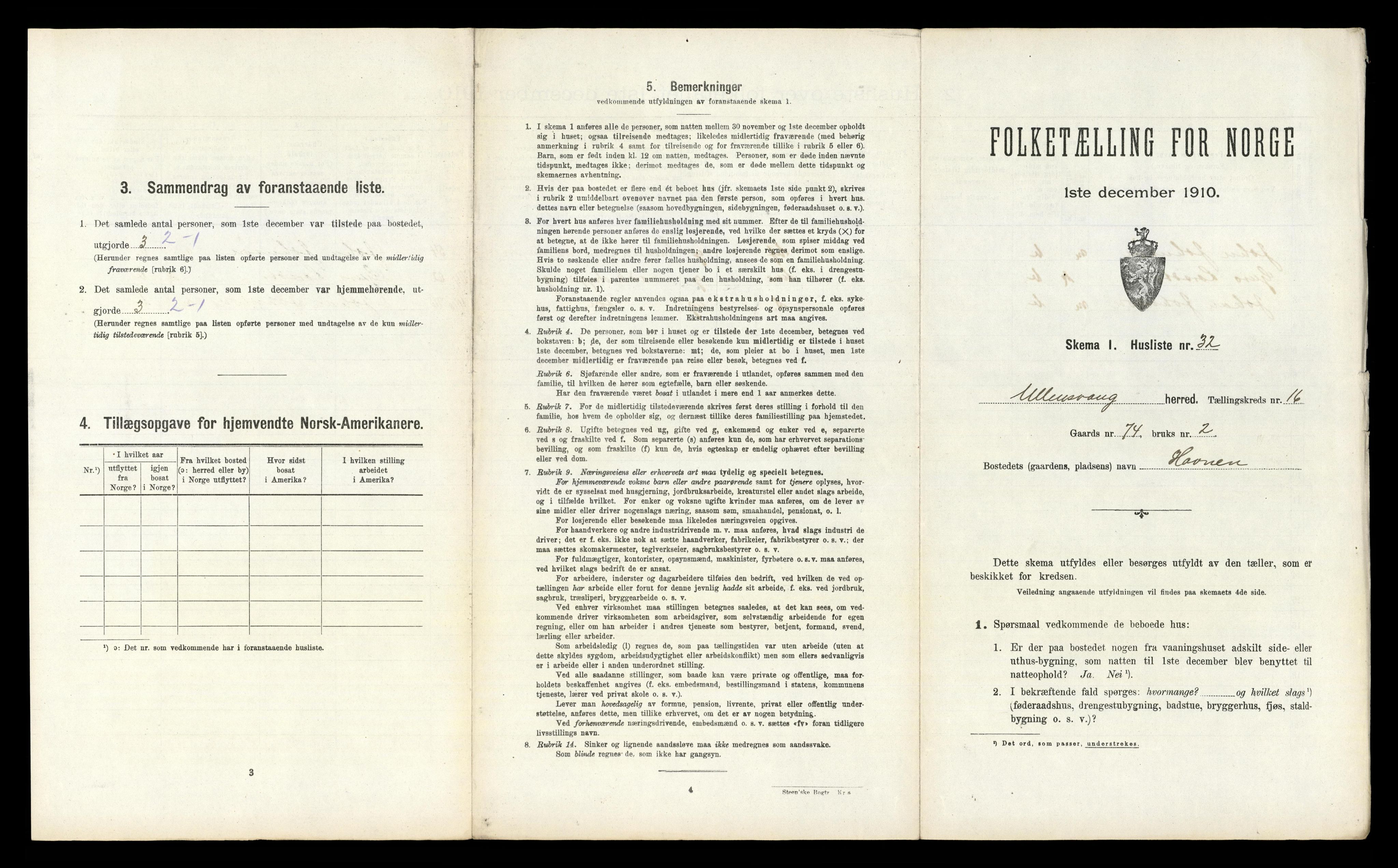 RA, Folketelling 1910 for 1230 Ullensvang herred, 1910, s. 2029