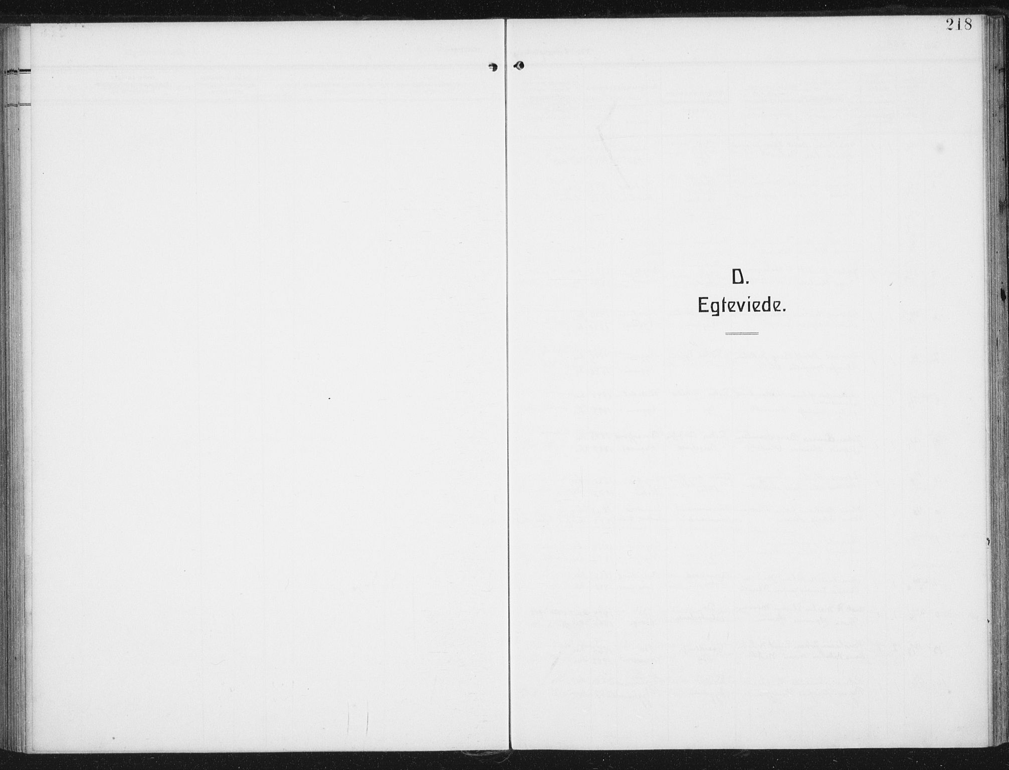 Ministerialprotokoller, klokkerbøker og fødselsregistre - Nordland, AV/SAT-A-1459/880/L1135: Ministerialbok nr. 880A09, 1908-1919, s. 218