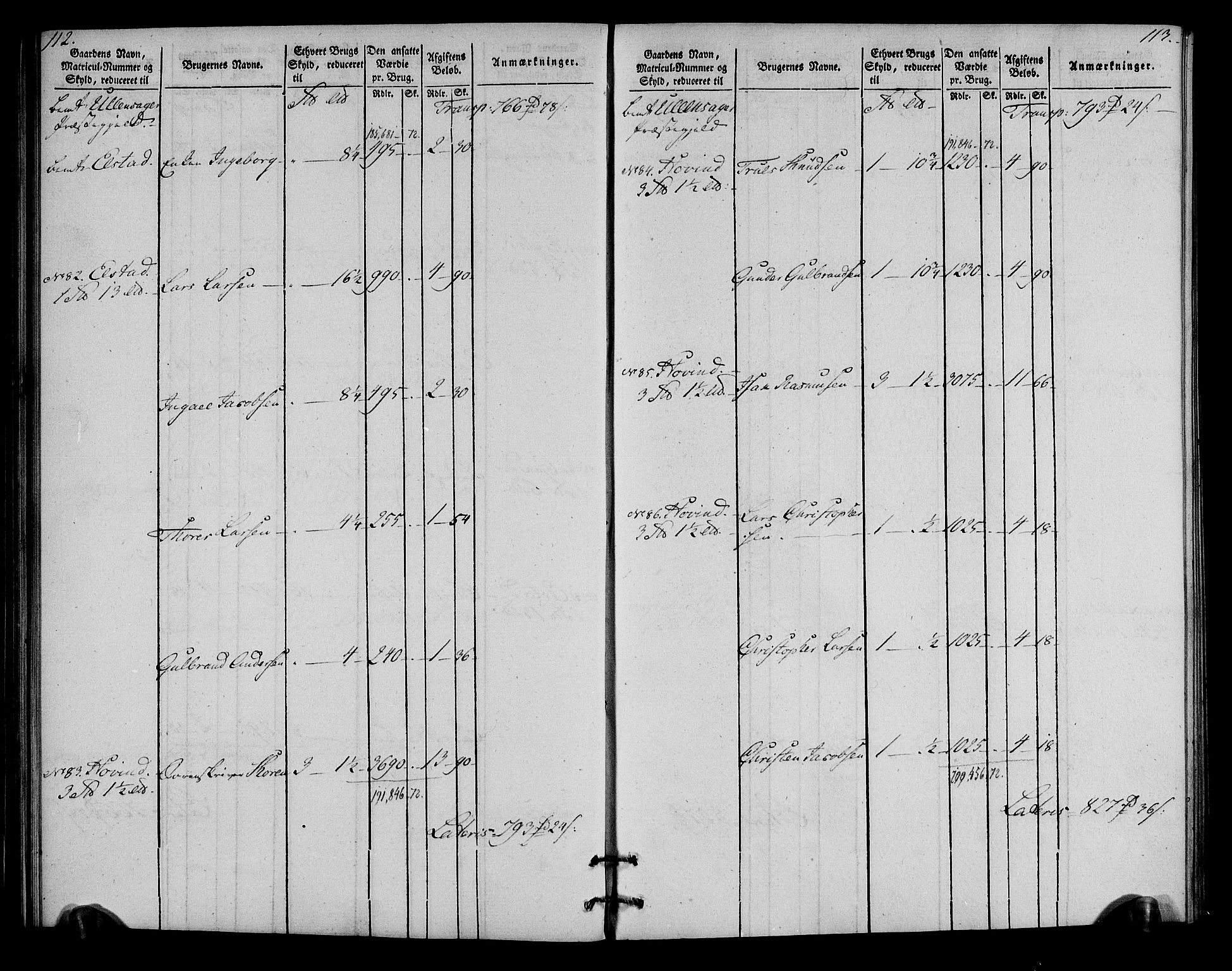 Rentekammeret inntil 1814, Realistisk ordnet avdeling, AV/RA-EA-4070/N/Ne/Nea/L0023: Øvre Romerike fogderi. Oppebørselsregister, 1803-1804, s. 58