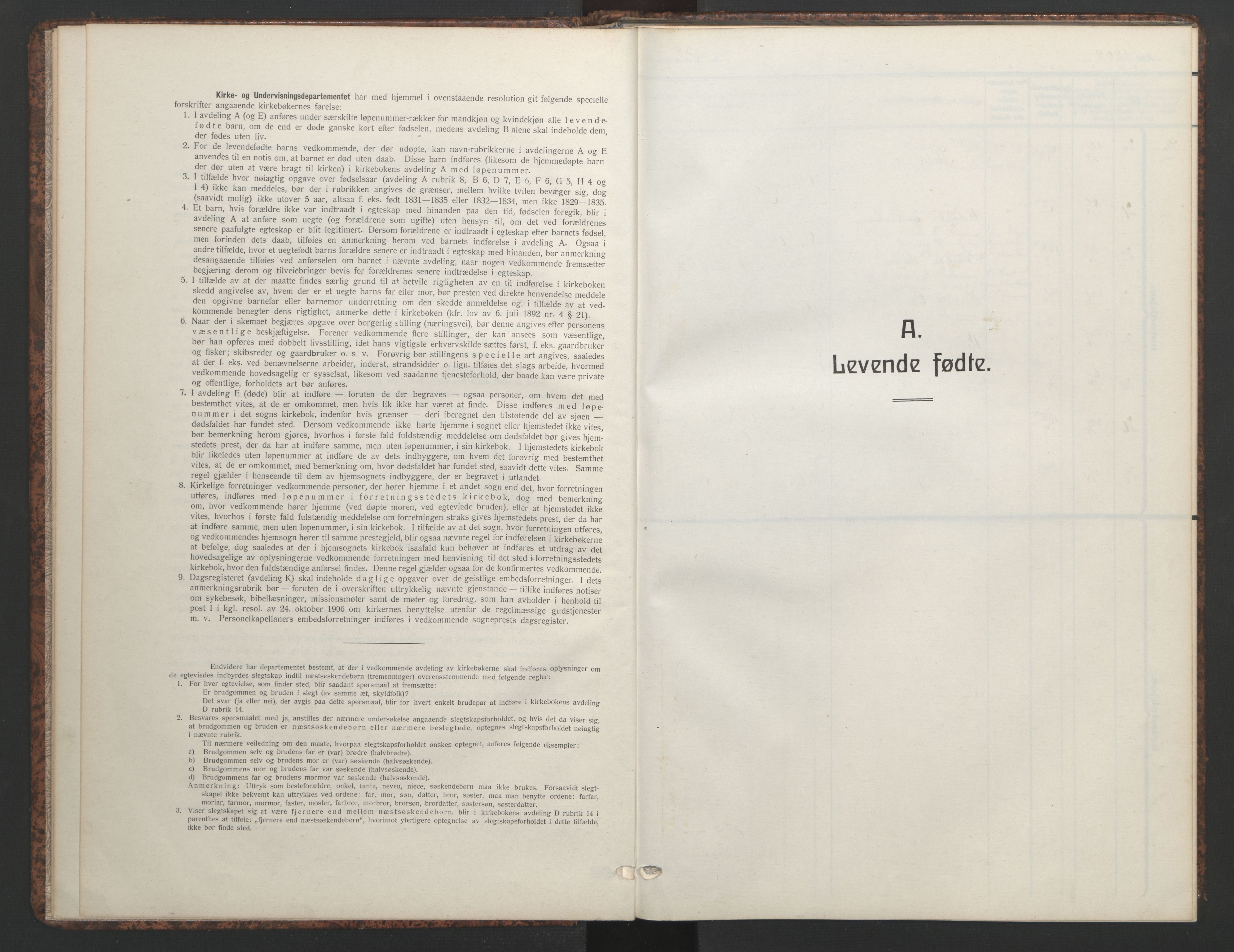 Ministerialprotokoller, klokkerbøker og fødselsregistre - Nordland, AV/SAT-A-1459/831/L0480: Klokkerbok nr. 831C07, 1909-1946