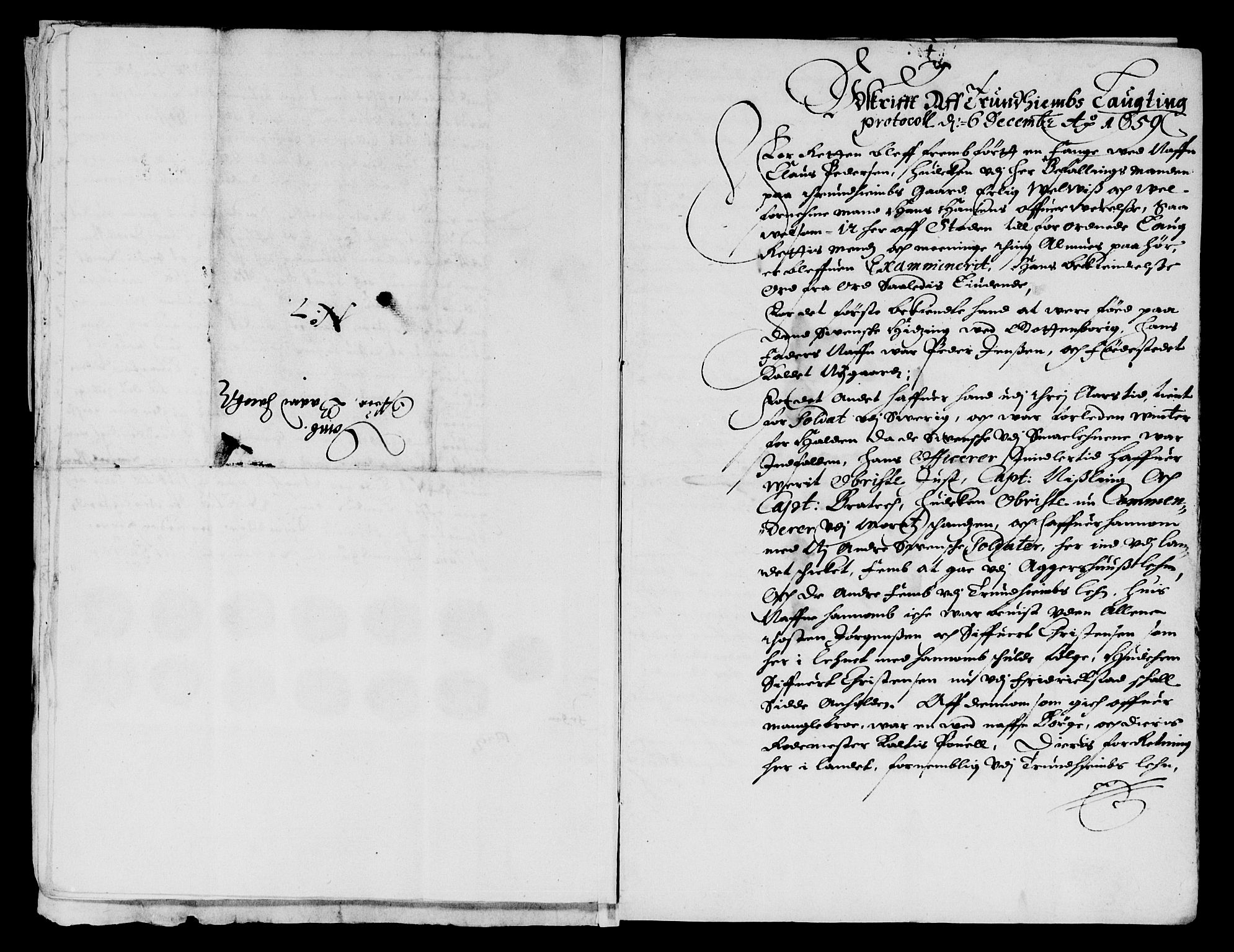 Rentekammeret inntil 1814, Reviderte regnskaper, Lensregnskaper, AV/RA-EA-5023/R/Rb/Rbw/L0140: Trondheim len, 1659-1660
