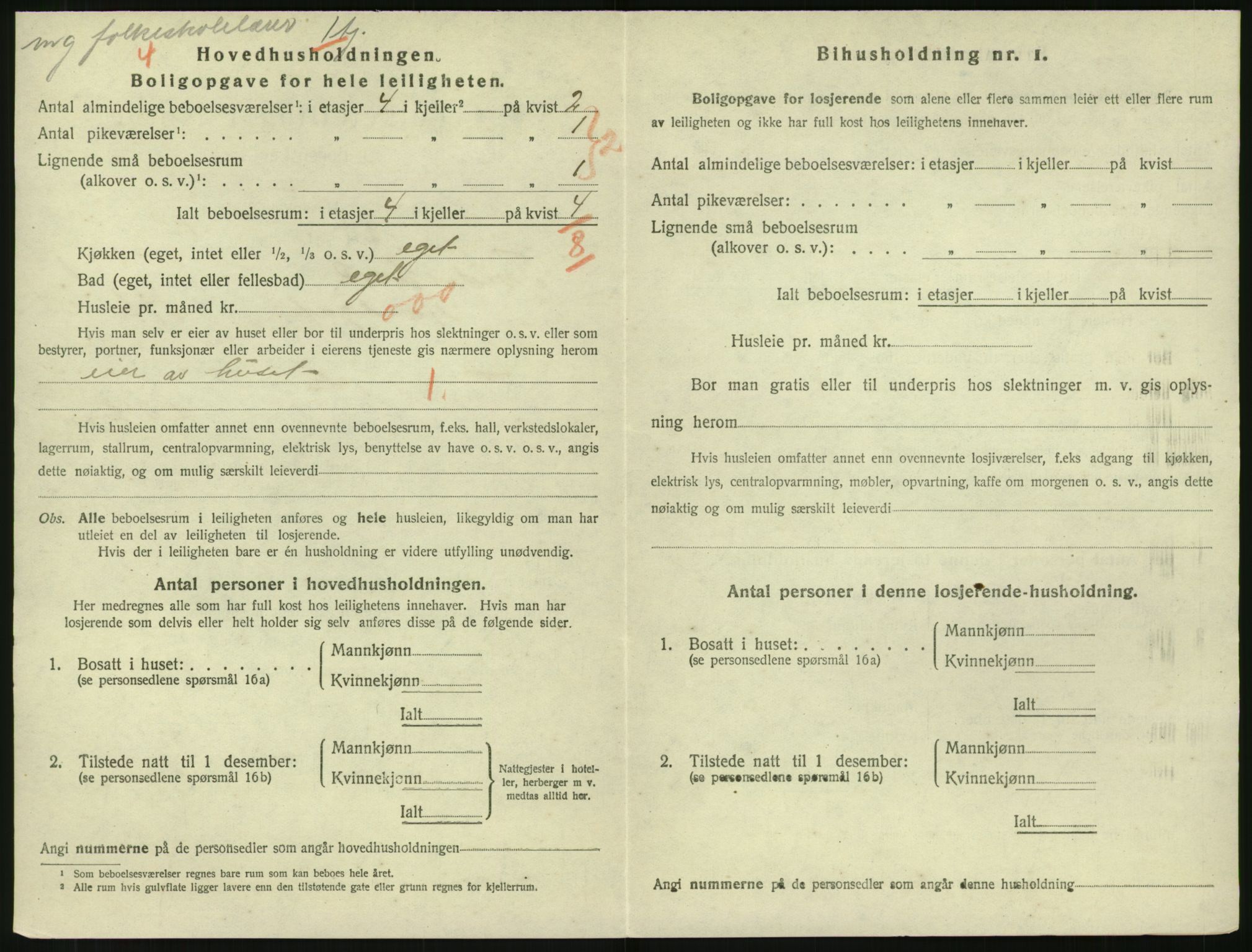 SAK, Folketelling 1920 for 0902 Tvedestrand ladested, 1920, s. 906