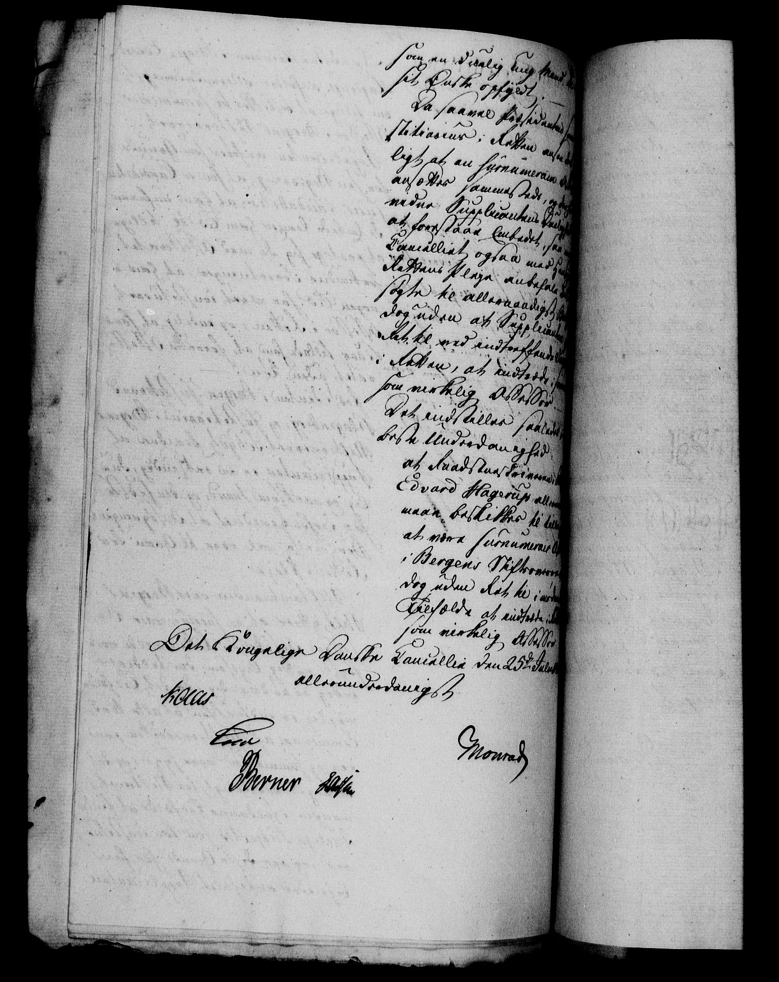 Danske Kanselli 1800-1814, AV/RA-EA-3024/H/Hf/Hfa/Hfab/L0011: Forestillinger, 1810, s. 208b