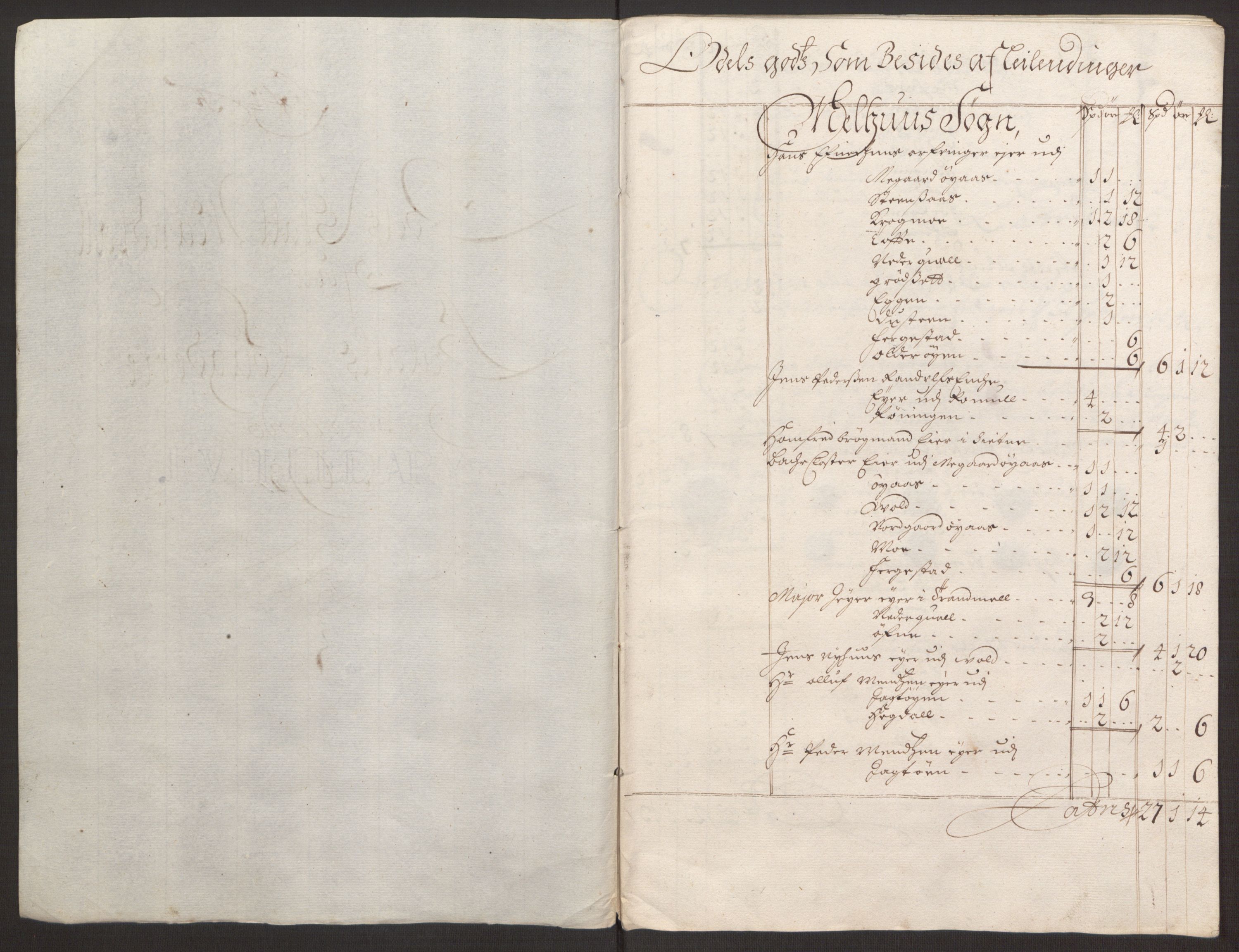 Rentekammeret inntil 1814, Reviderte regnskaper, Fogderegnskap, RA/EA-4092/R59/L3943: Fogderegnskap Gauldal, 1693, s. 96