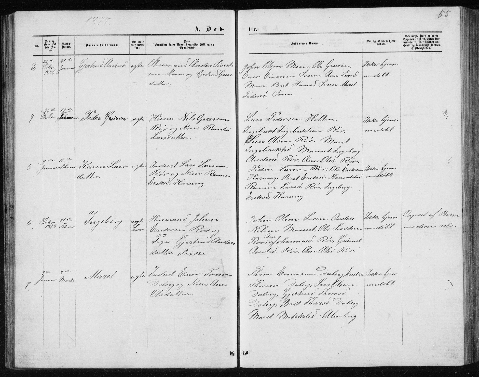Ministerialprotokoller, klokkerbøker og fødselsregistre - Møre og Romsdal, AV/SAT-A-1454/597/L1064: Klokkerbok nr. 597C01, 1866-1898, s. 55