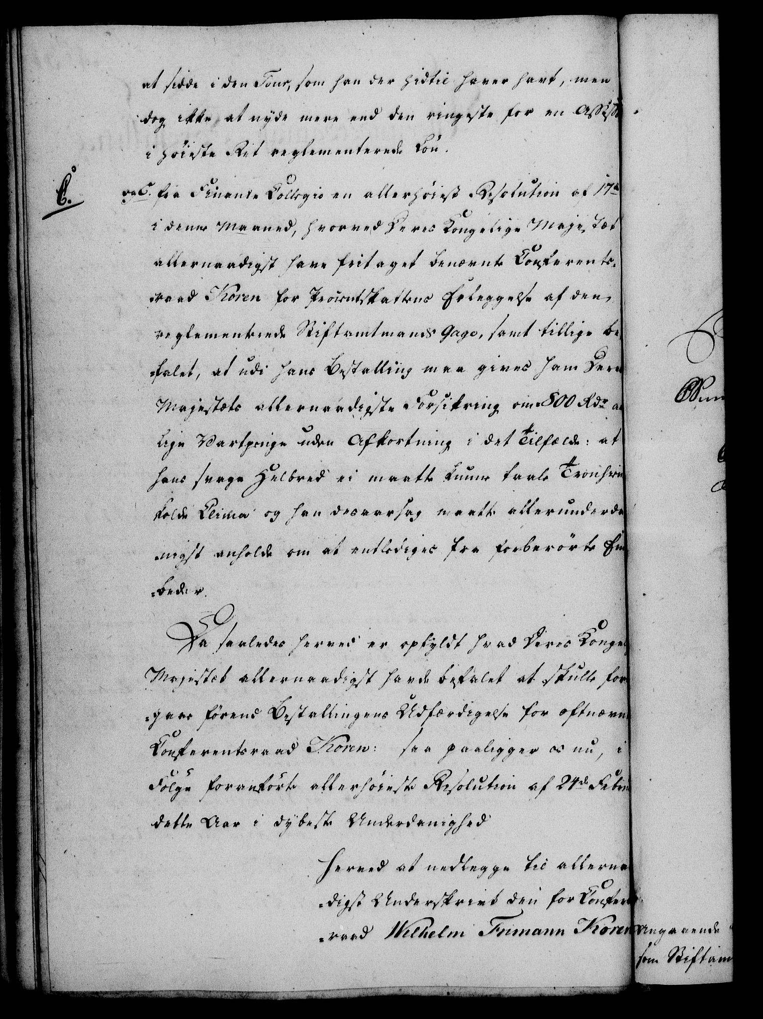 Rentekammeret, Kammerkanselliet, RA/EA-3111/G/Gf/Gfa/L0065: Norsk relasjons- og resolusjonsprotokoll (merket RK 52.65), 1783, s. 219