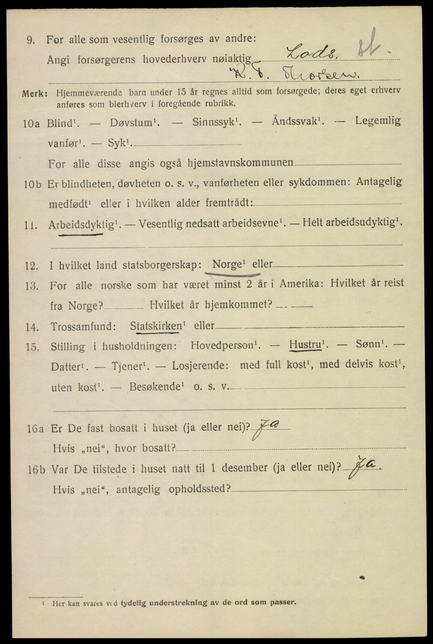 SAKO, Folketelling 1920 for 0798 Fredriksvern herred, 1920, s. 974
