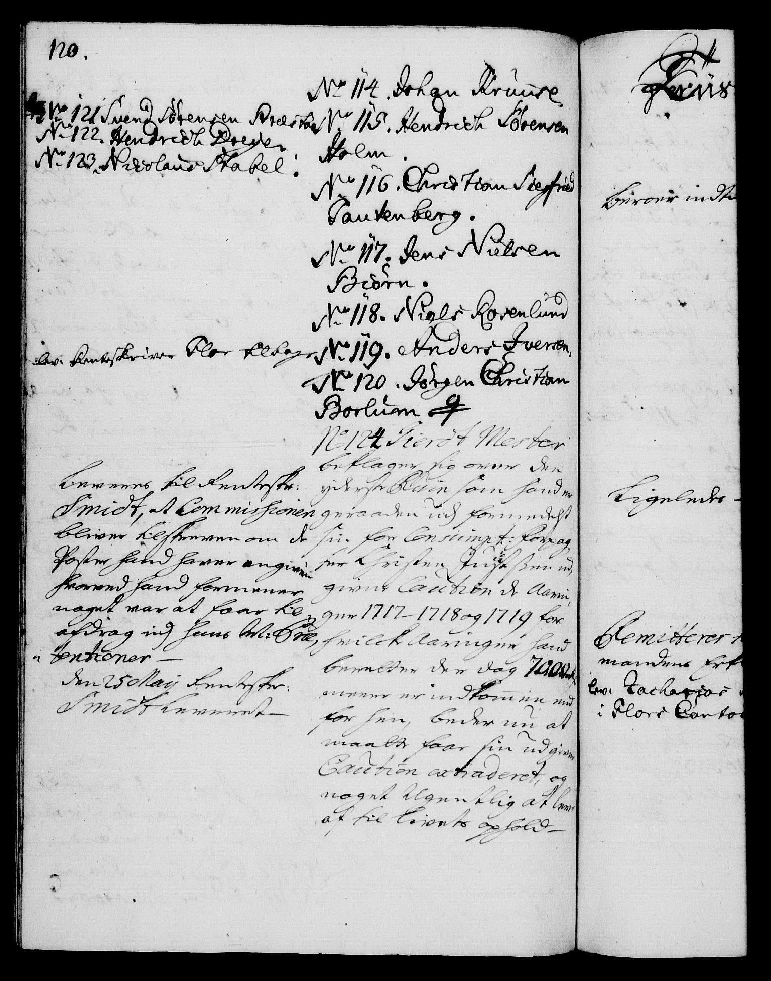 Rentekammeret, Kammerkanselliet, AV/RA-EA-3111/G/Gh/Gha/L0010: Norsk ekstraktmemorialprotokoll (merket RK 53.55), 1728, s. 120