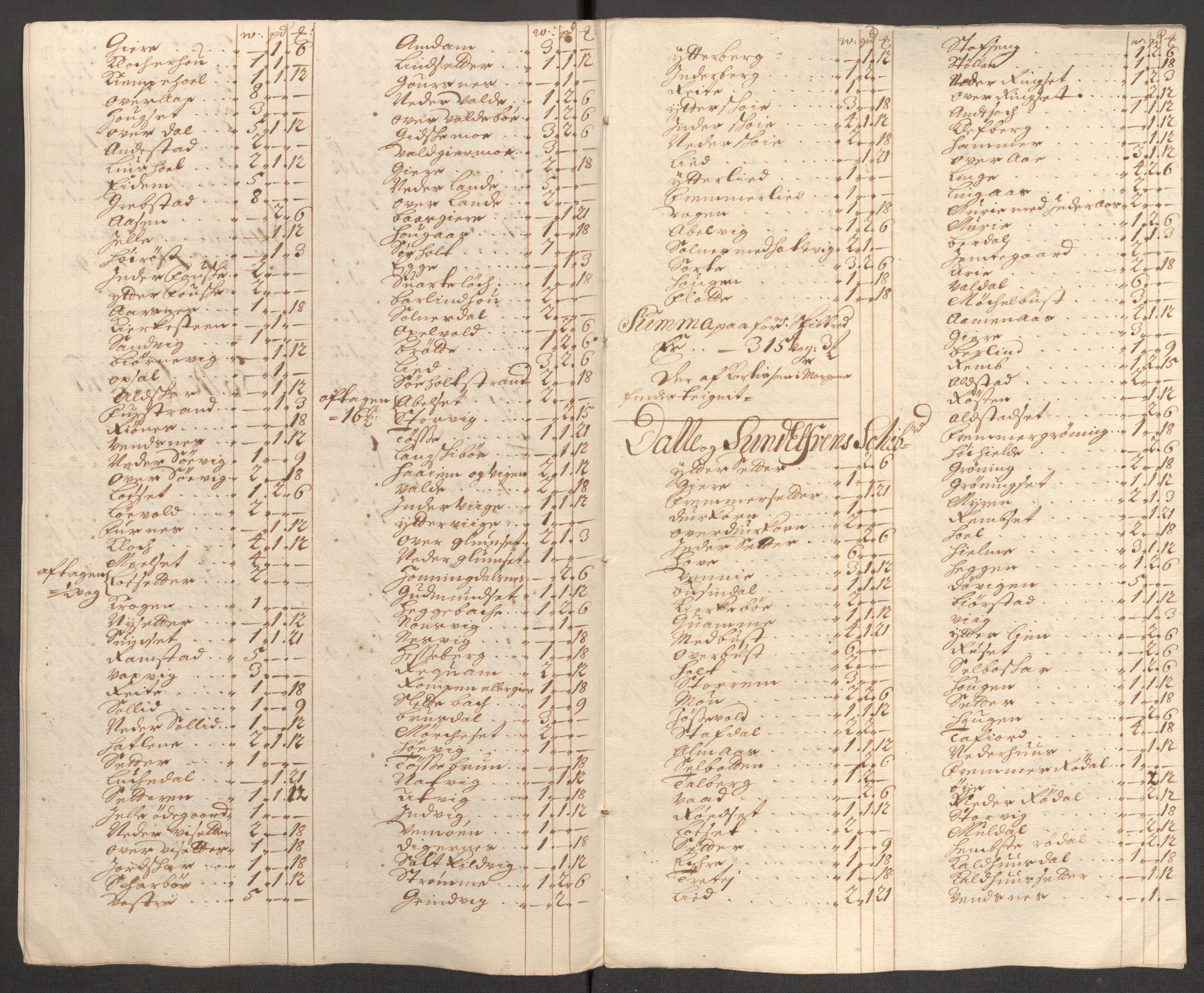 Rentekammeret inntil 1814, Reviderte regnskaper, Fogderegnskap, AV/RA-EA-4092/R54/L3556: Fogderegnskap Sunnmøre, 1696-1698, s. 93