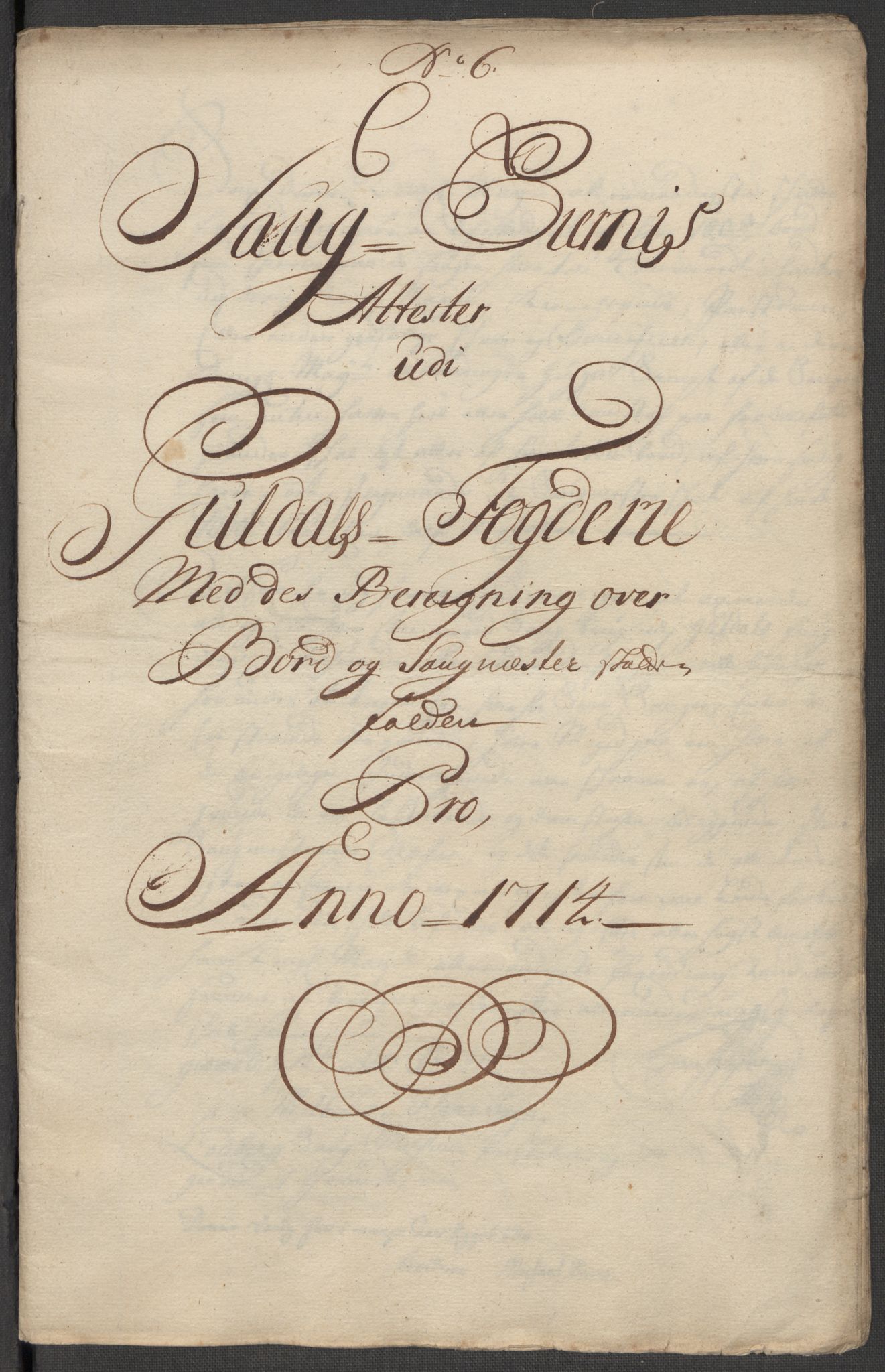 Rentekammeret inntil 1814, Reviderte regnskaper, Fogderegnskap, RA/EA-4092/R60/L3965: Fogderegnskap Orkdal og Gauldal, 1714, s. 306